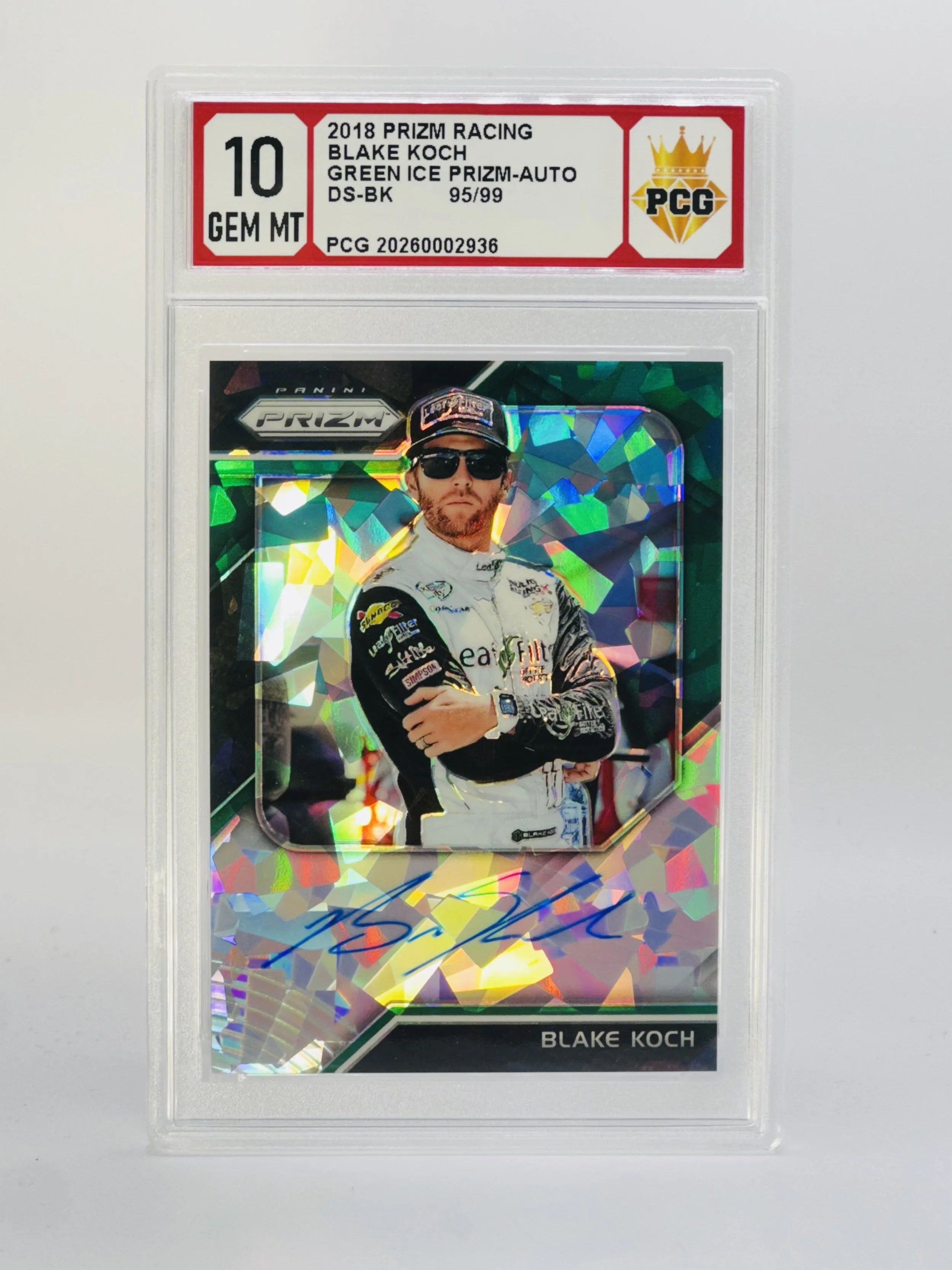 #20260002936 201 BLAKE KOCH 10 GEM MT
