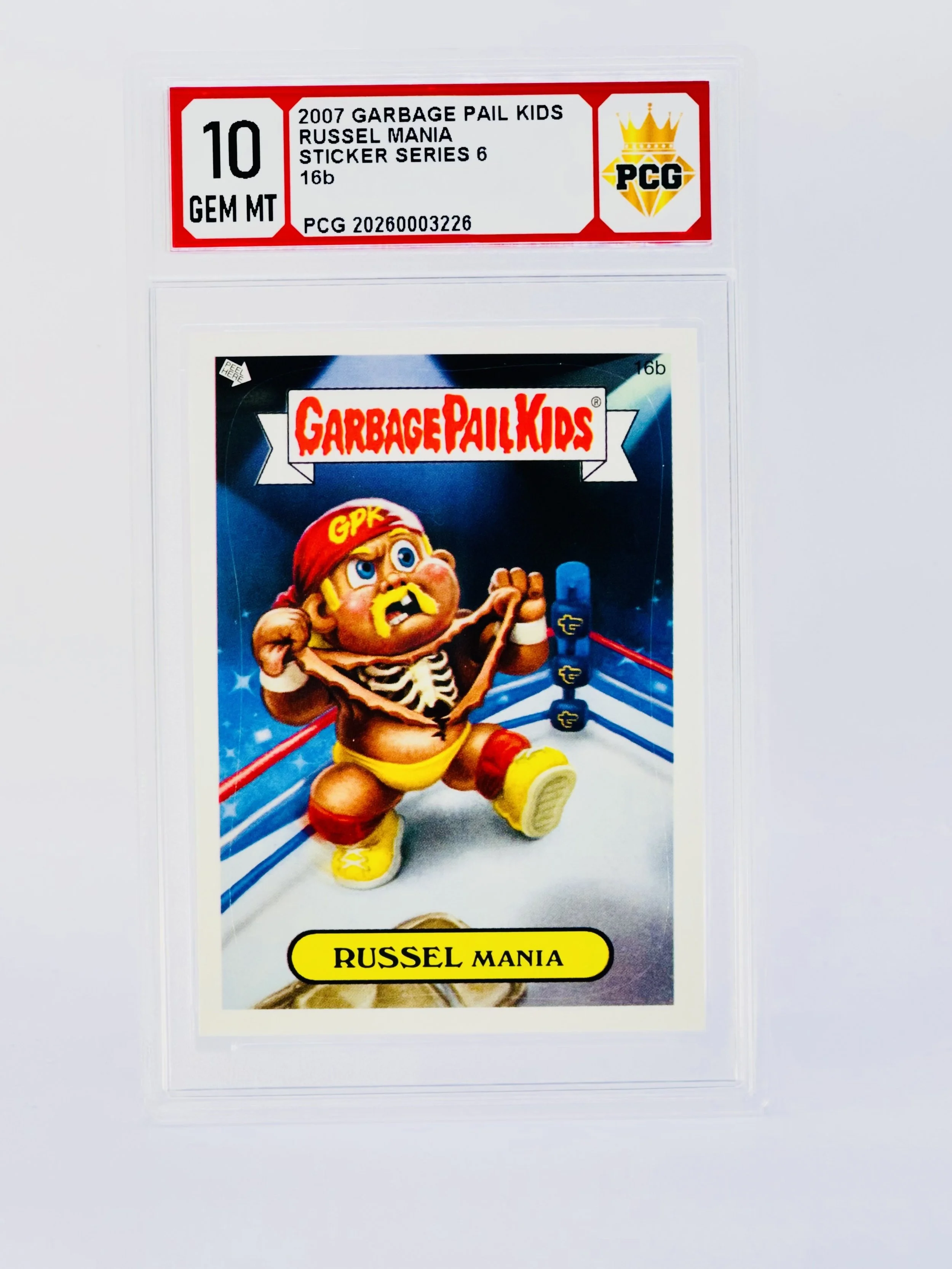 #20260003226 2007 RUSSEL MANIA 10 GEM MT
