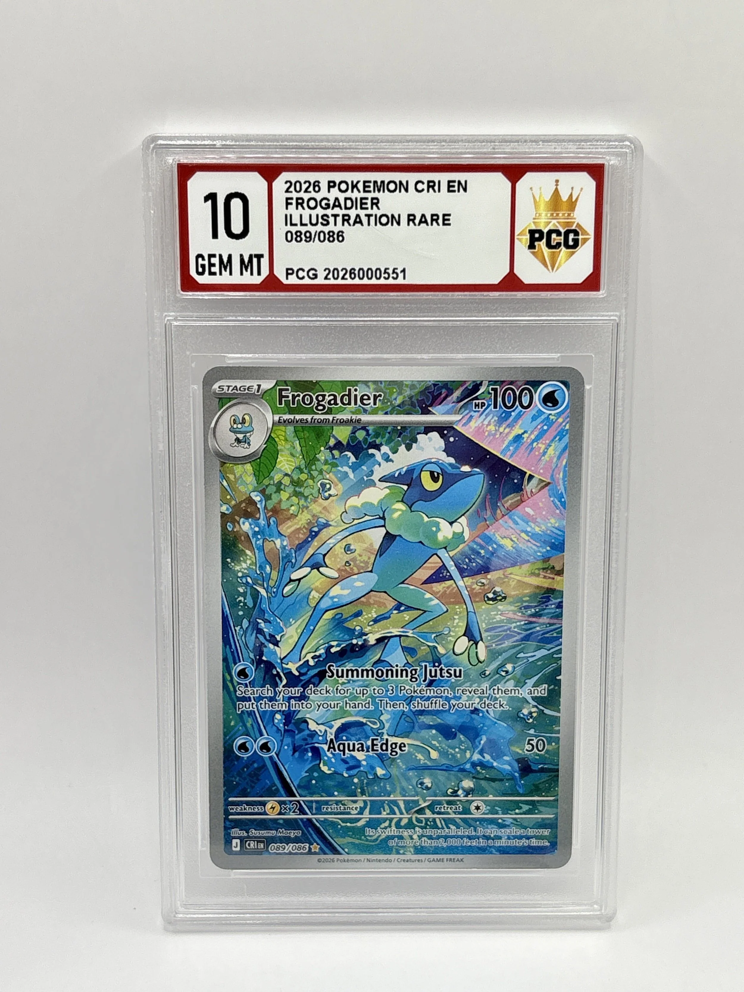 #2026000551 2026 FROGADIER 10 GEM MT
