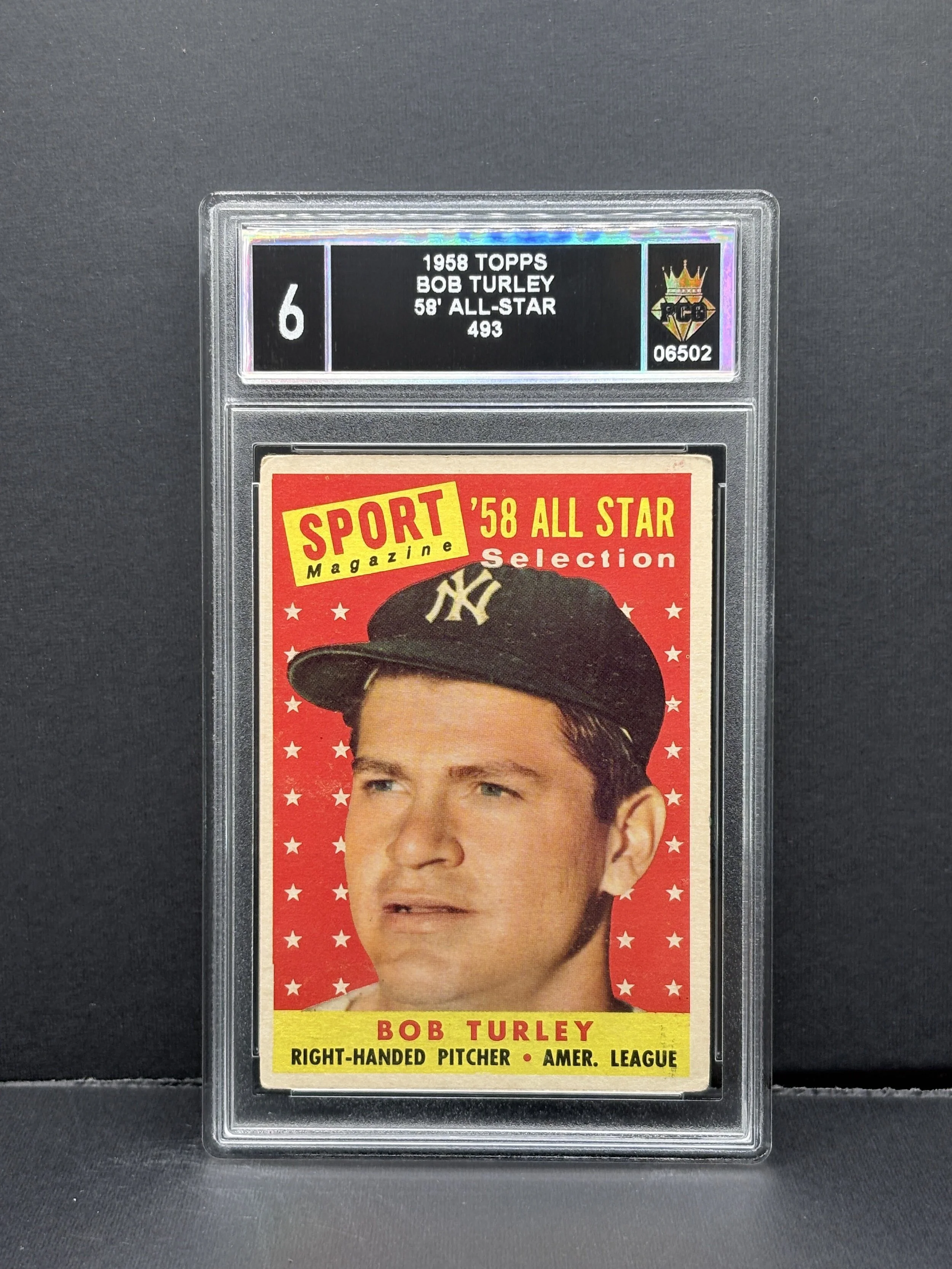 #06502 1958 BOB TURLEY 6