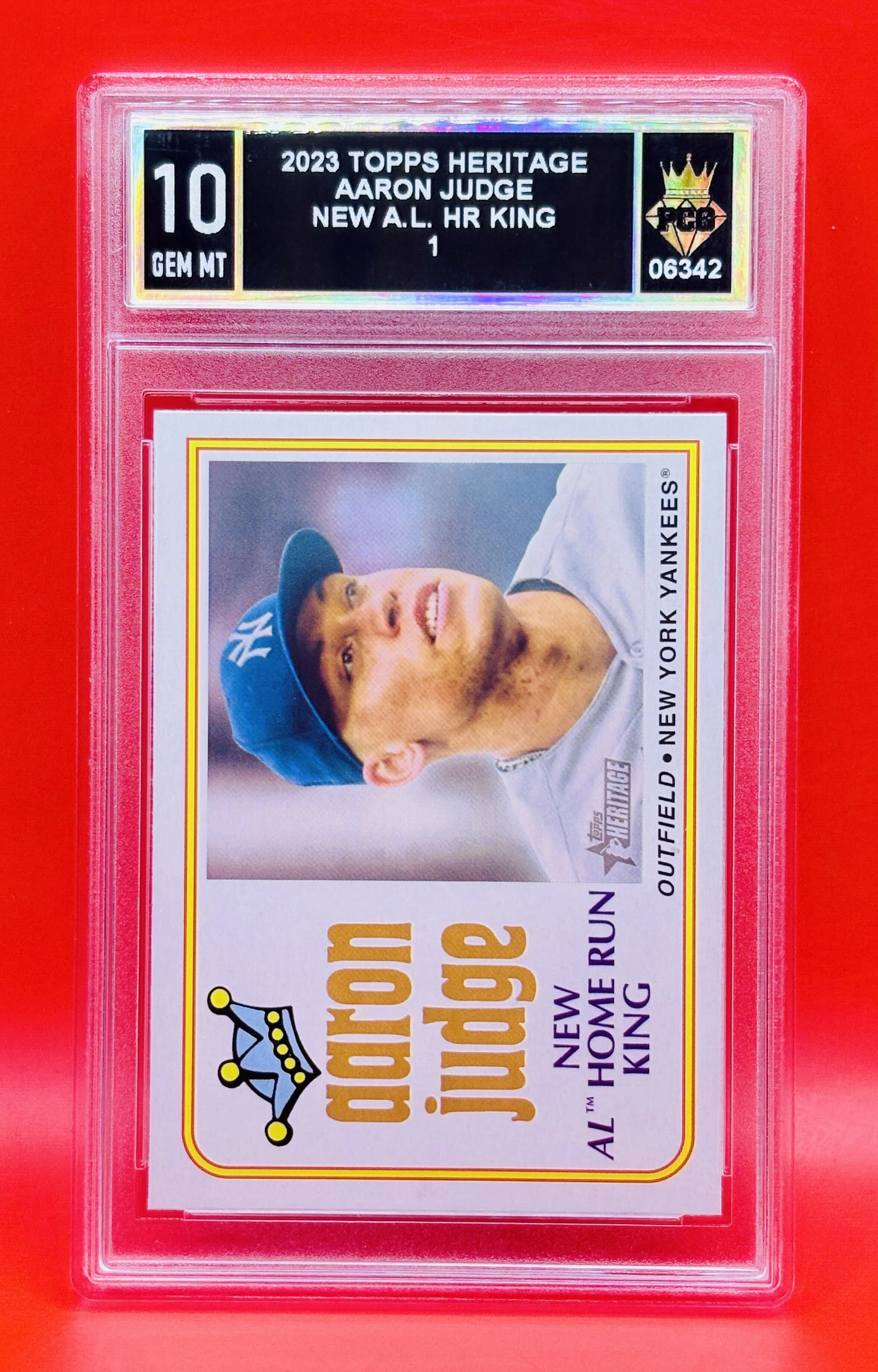 #06342 2023 AARON JUDGE 10 GEM MT