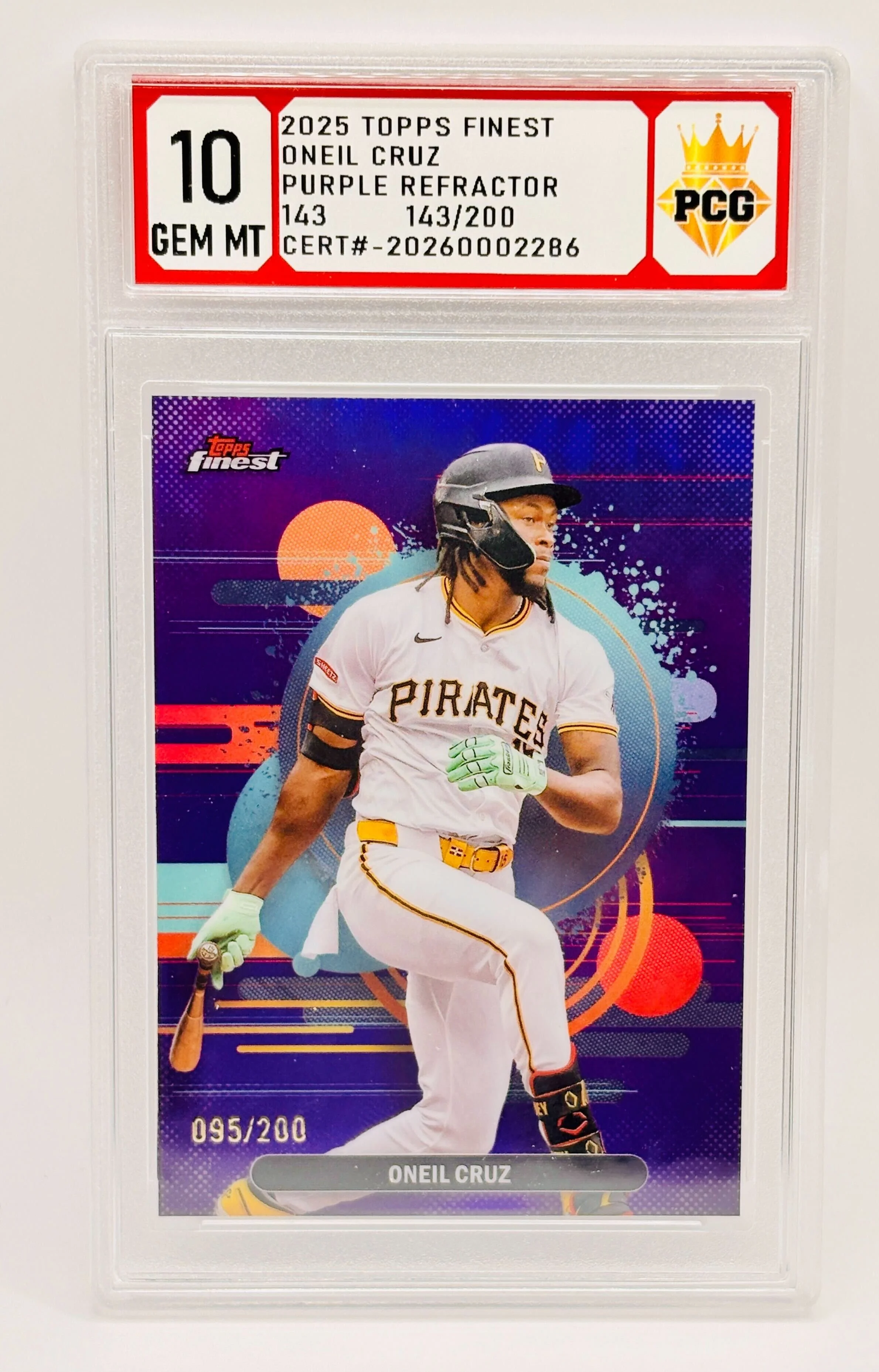 #20260002286 2025 ONEIL CRUZ 10 GEM MT