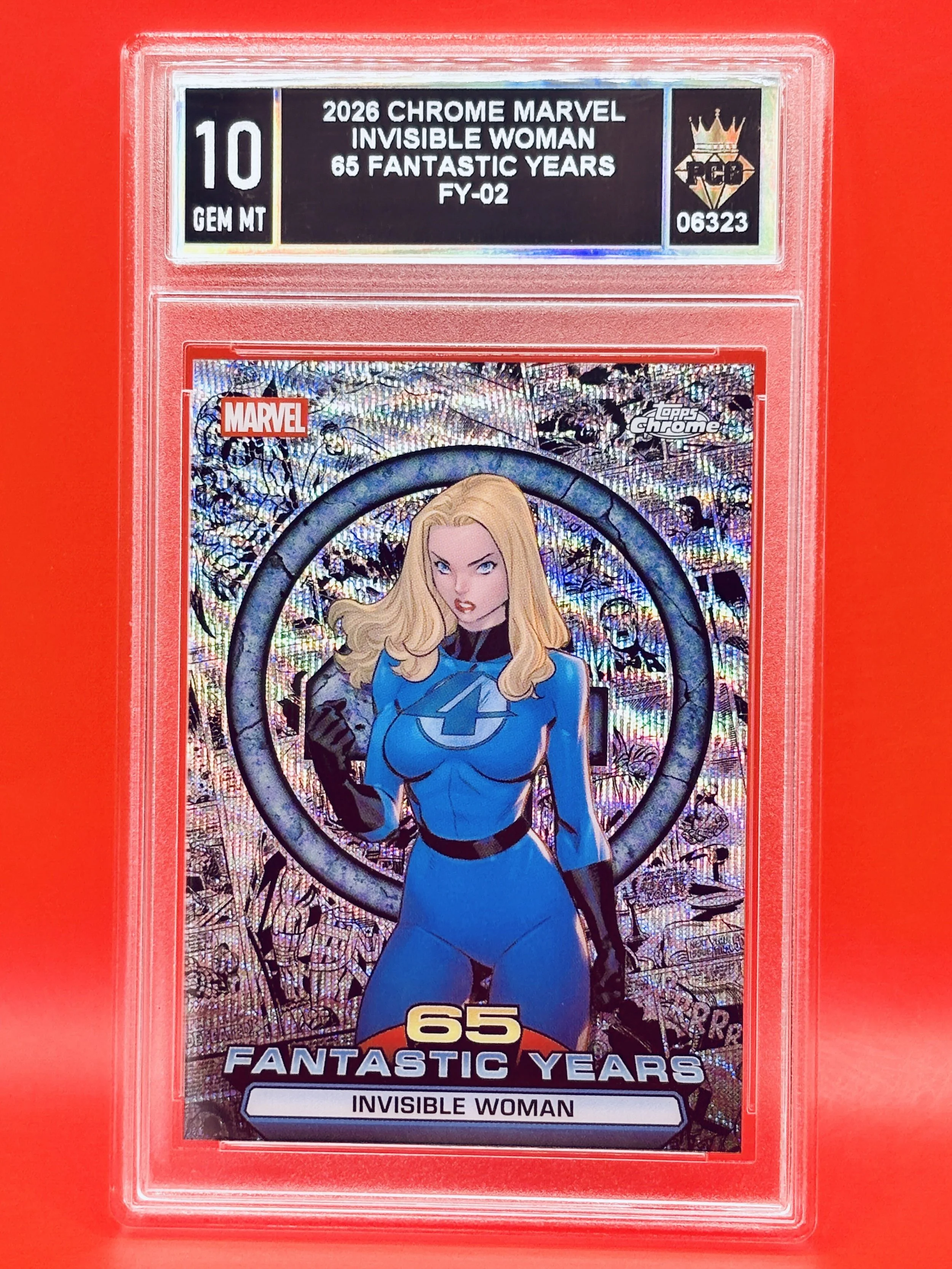 #06323 2026 INVISIBLE WOMAN 10 GEM MT