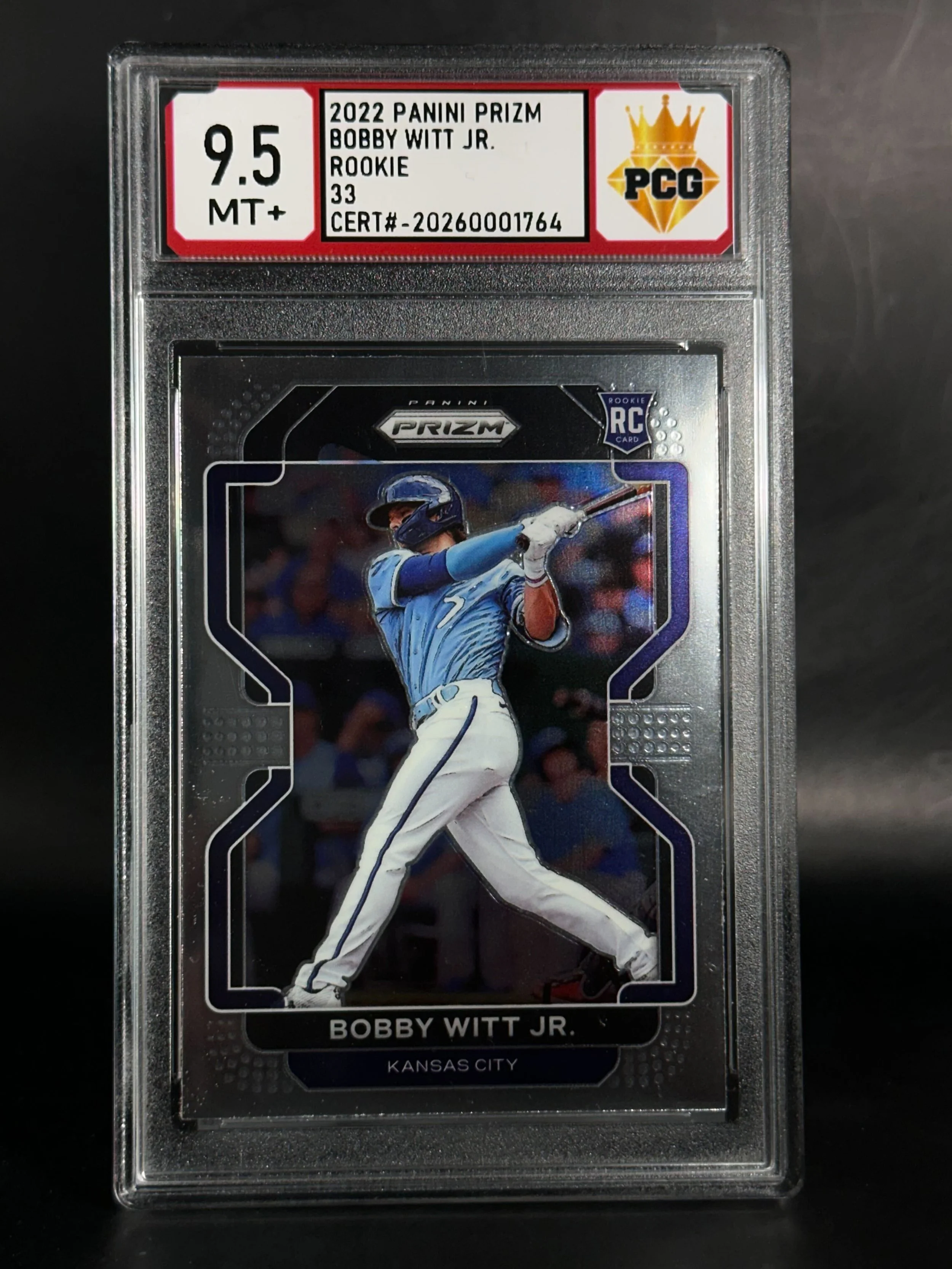 #20260001764 2022 BOBBY WITT JR 9.5 MT+