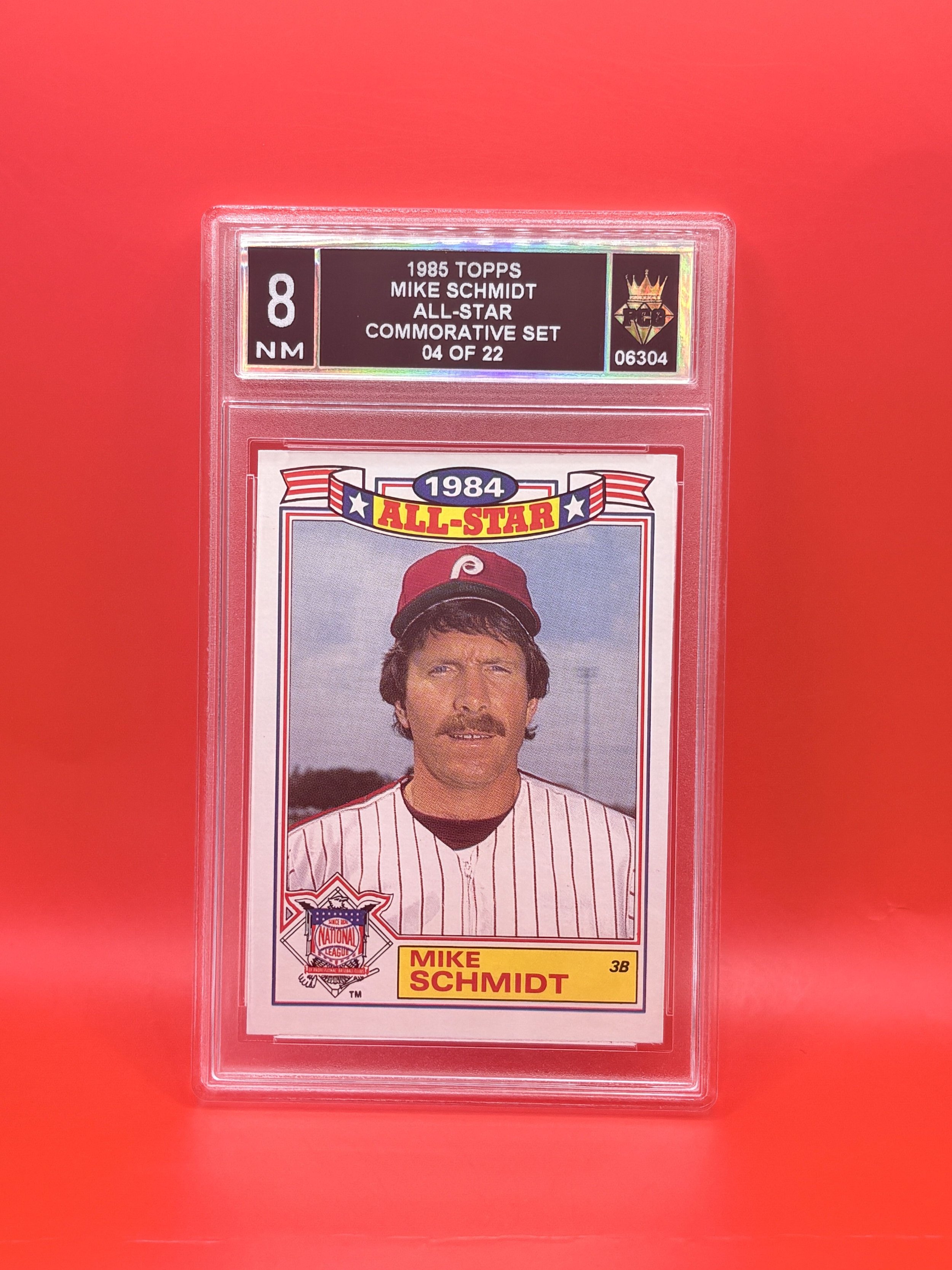 #06304 1984 MIKE SCHMIDT 8 NM