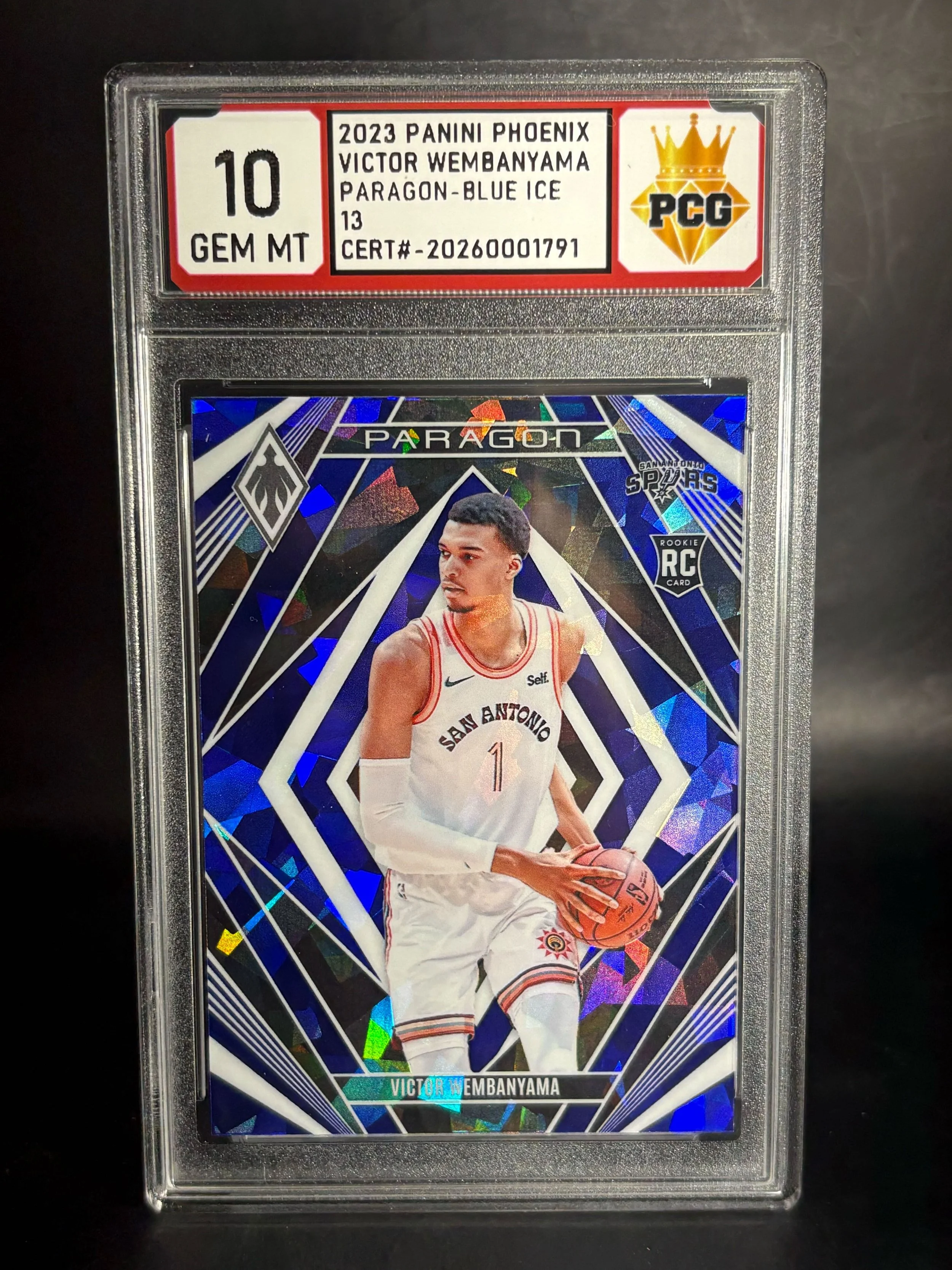 #20260001791 2023 VICTOR WEMBANYAMA RC 10 GEM MT