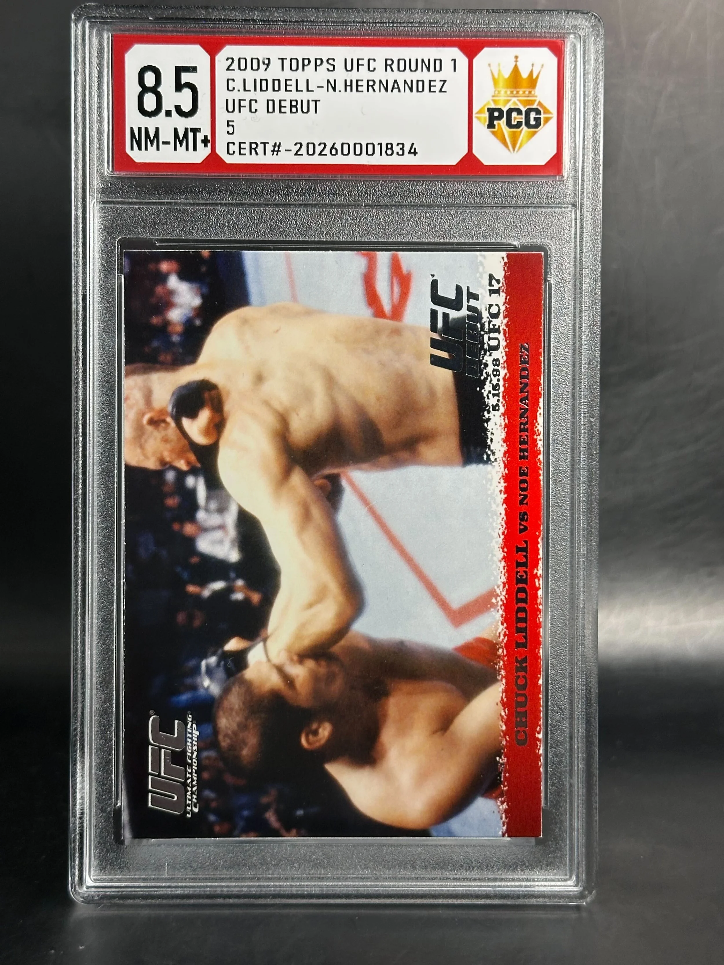 #20270001834 2009 LIDELL-HERNANDEZ 8.5 NM-MT+