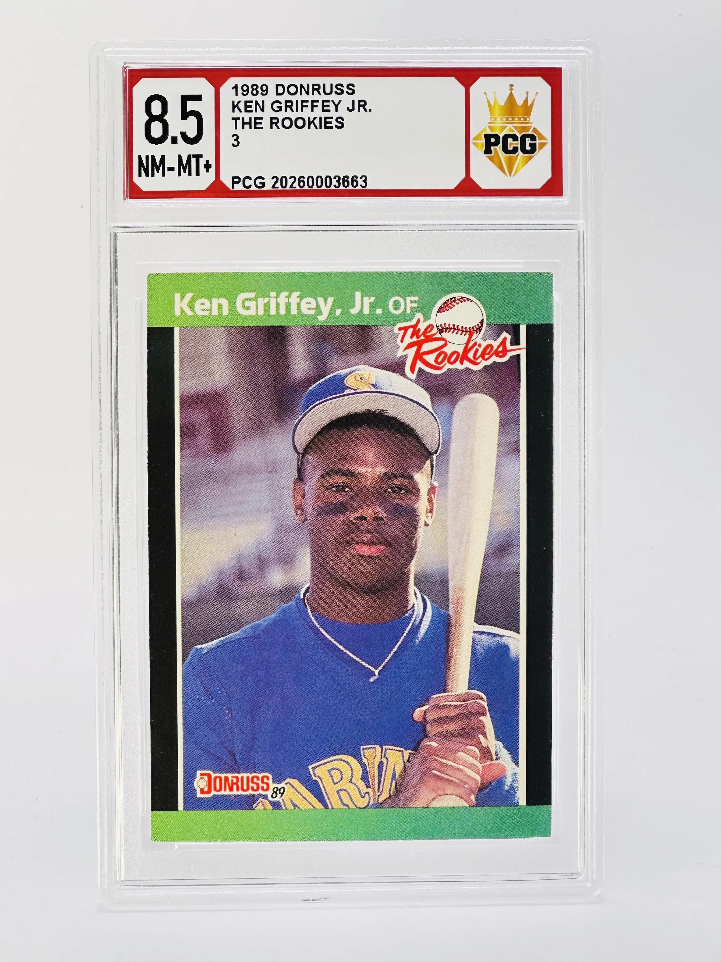 #20260003663 1989 KEN GRIFFEY JR. 8.5 NM-MT+