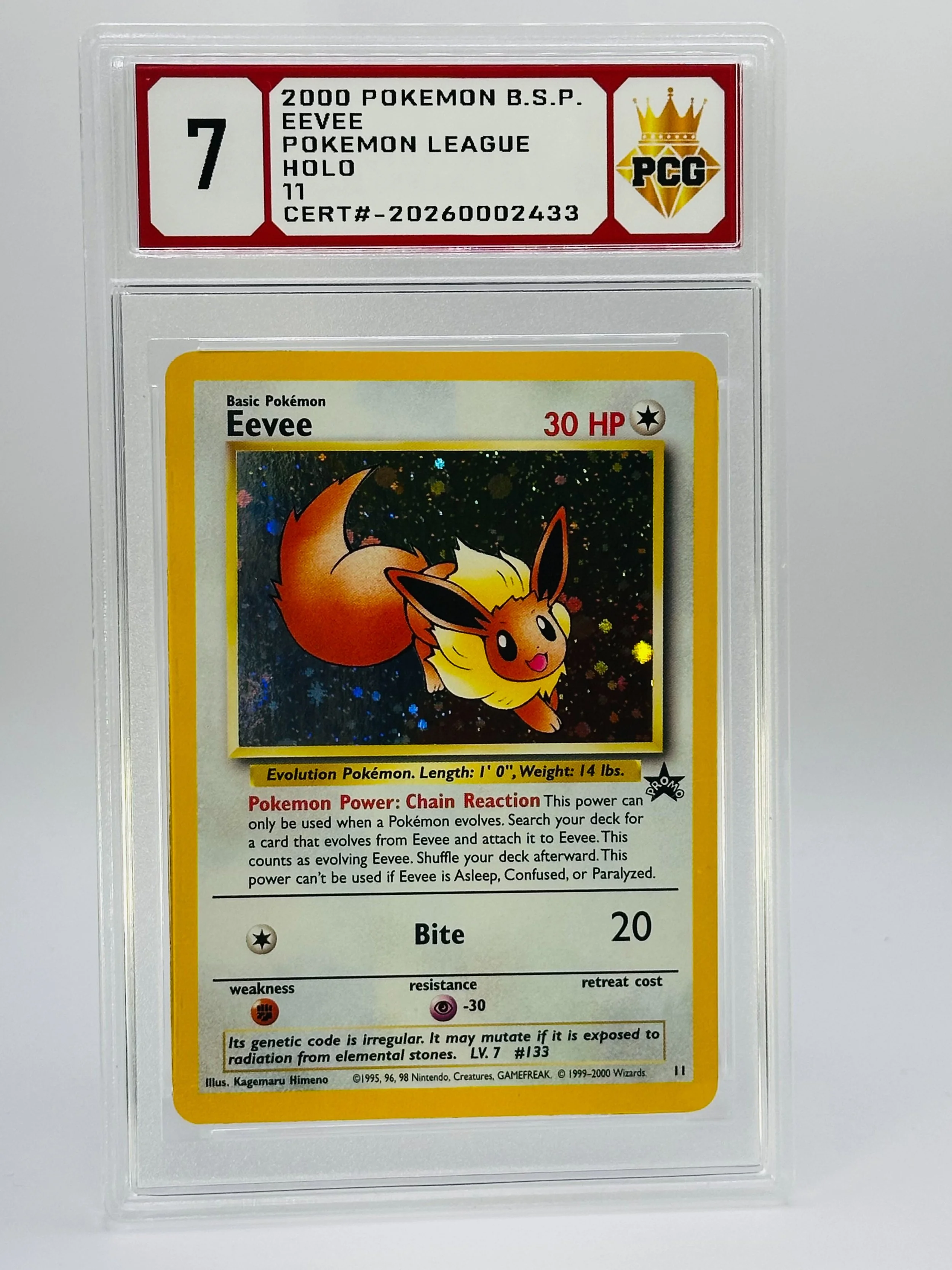 #20260002433 2000 EEVEE 7