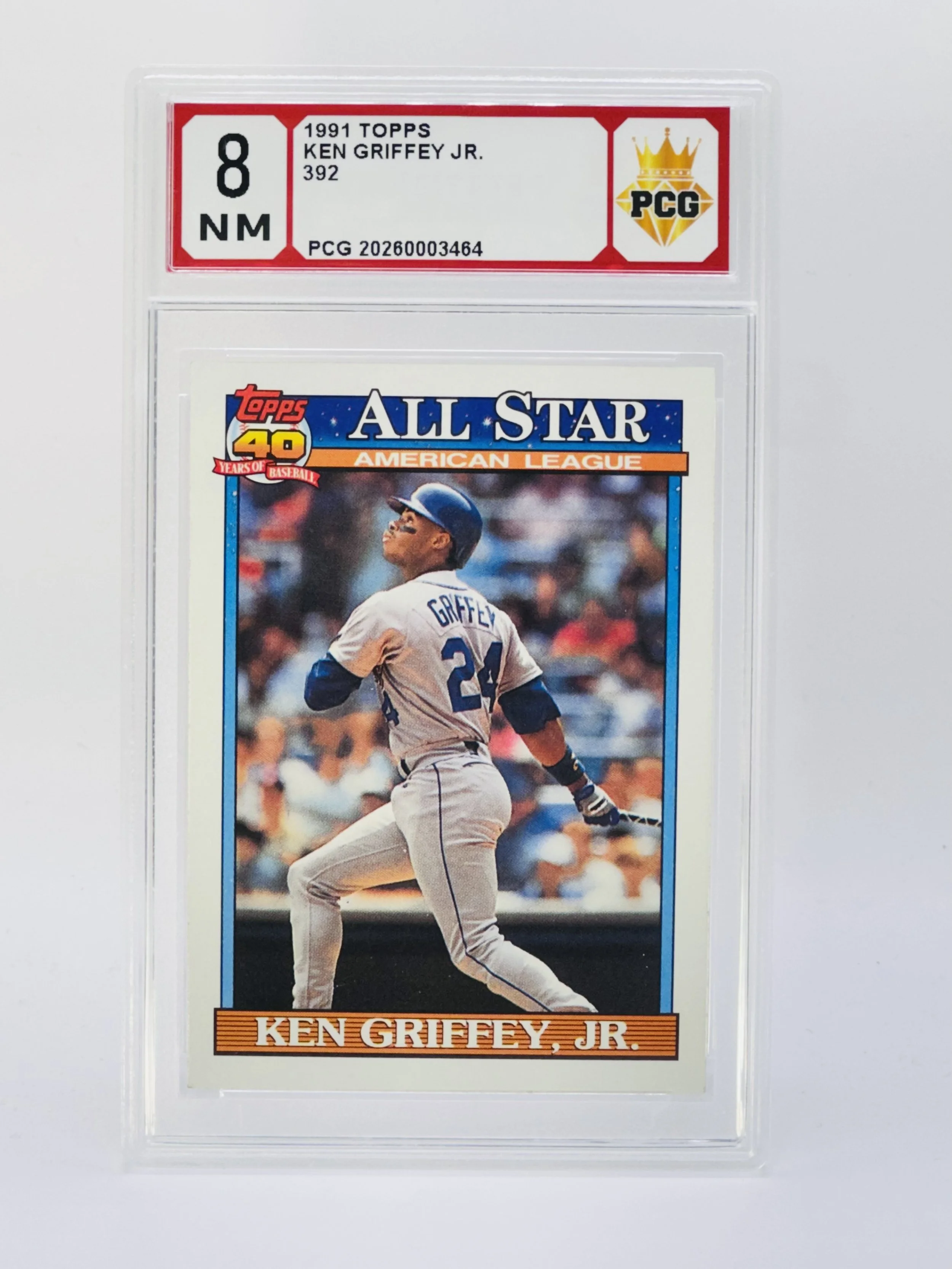 #20260003464 1991 KEN GRIFFEY JR. 8 NM
