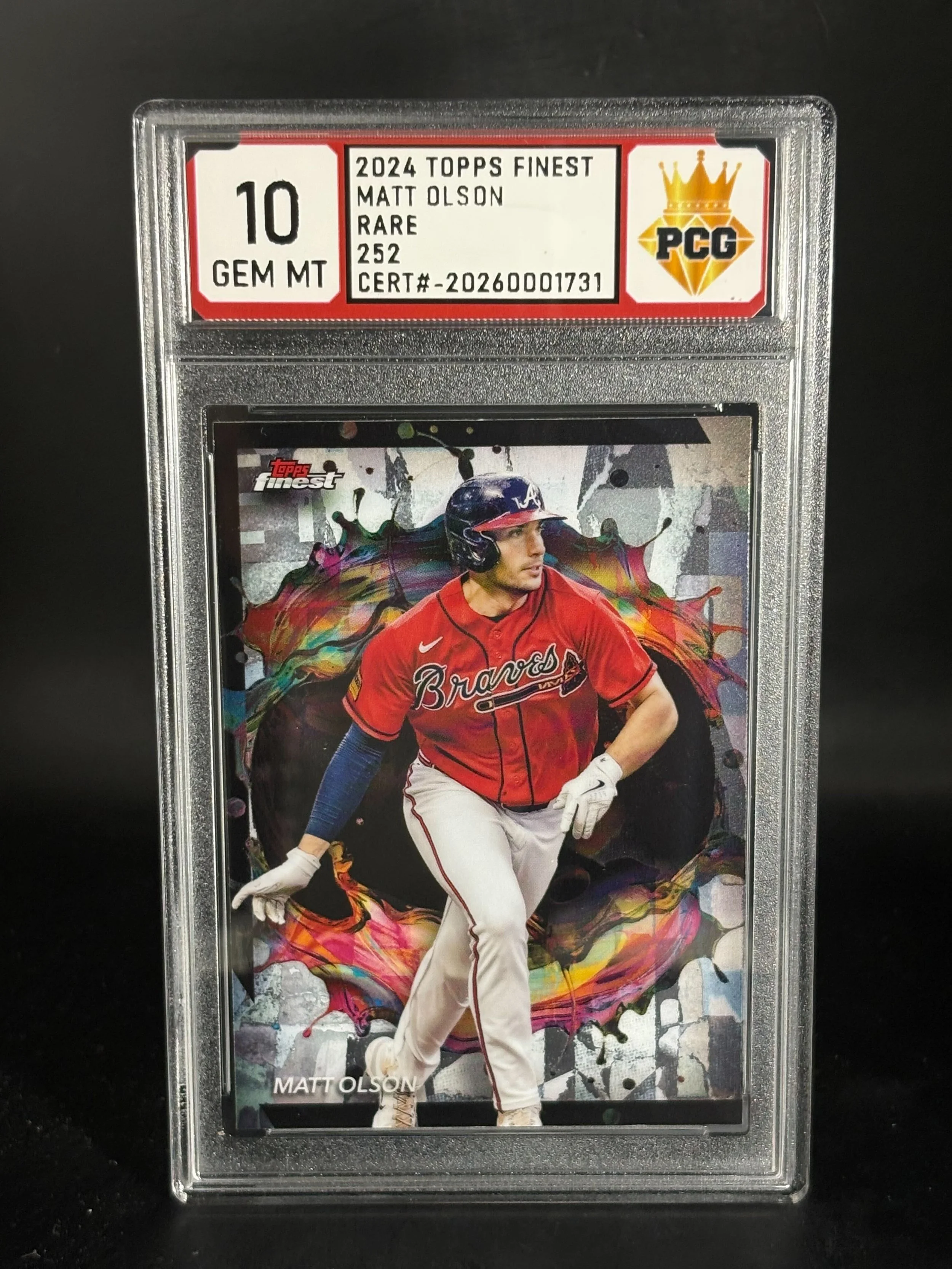#20260001731 2024 MATT OLSON RARE 10 GEM MT