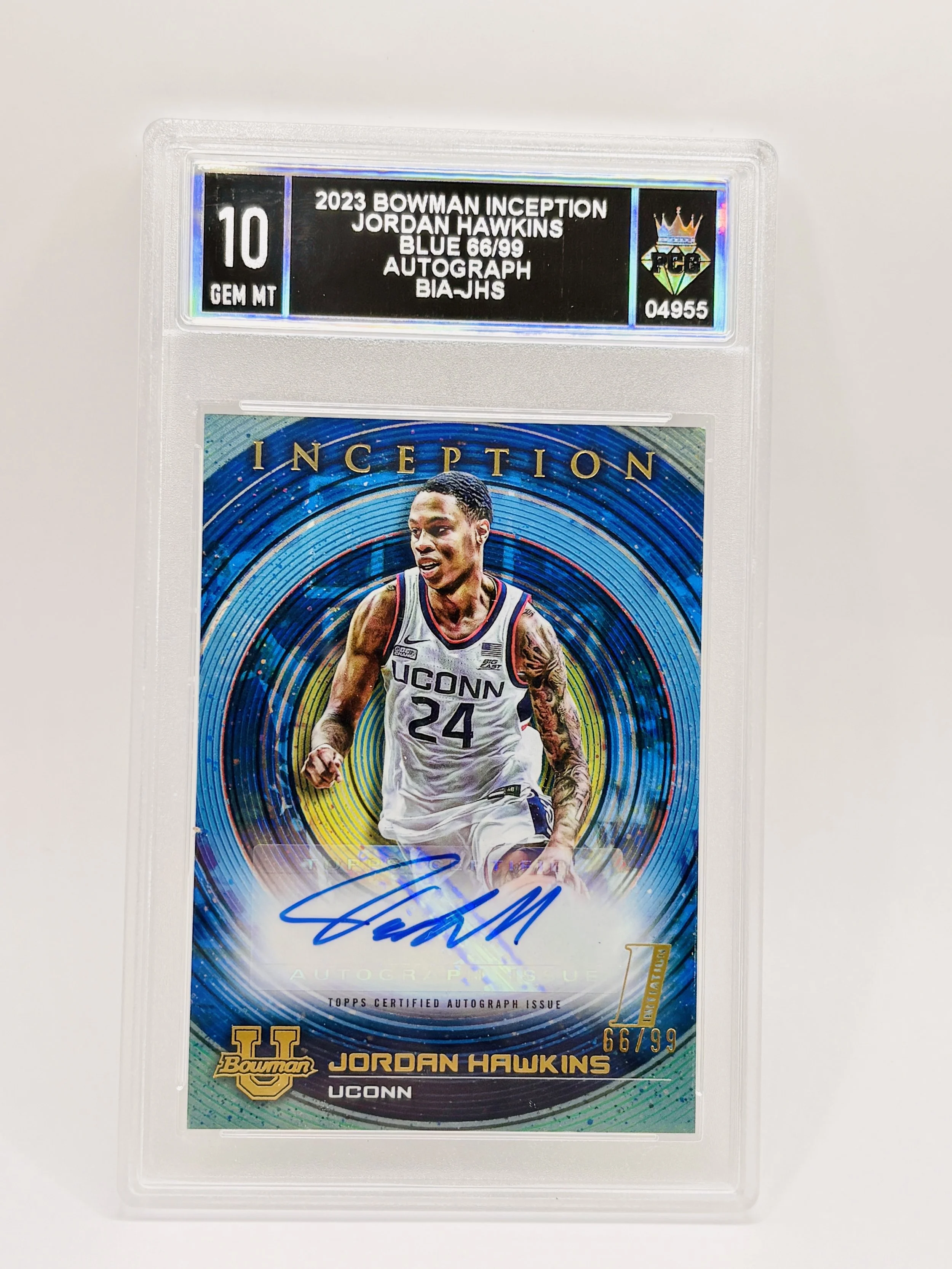 #20260004955 2023 JORDAN HAWKINS 10 GEM MT