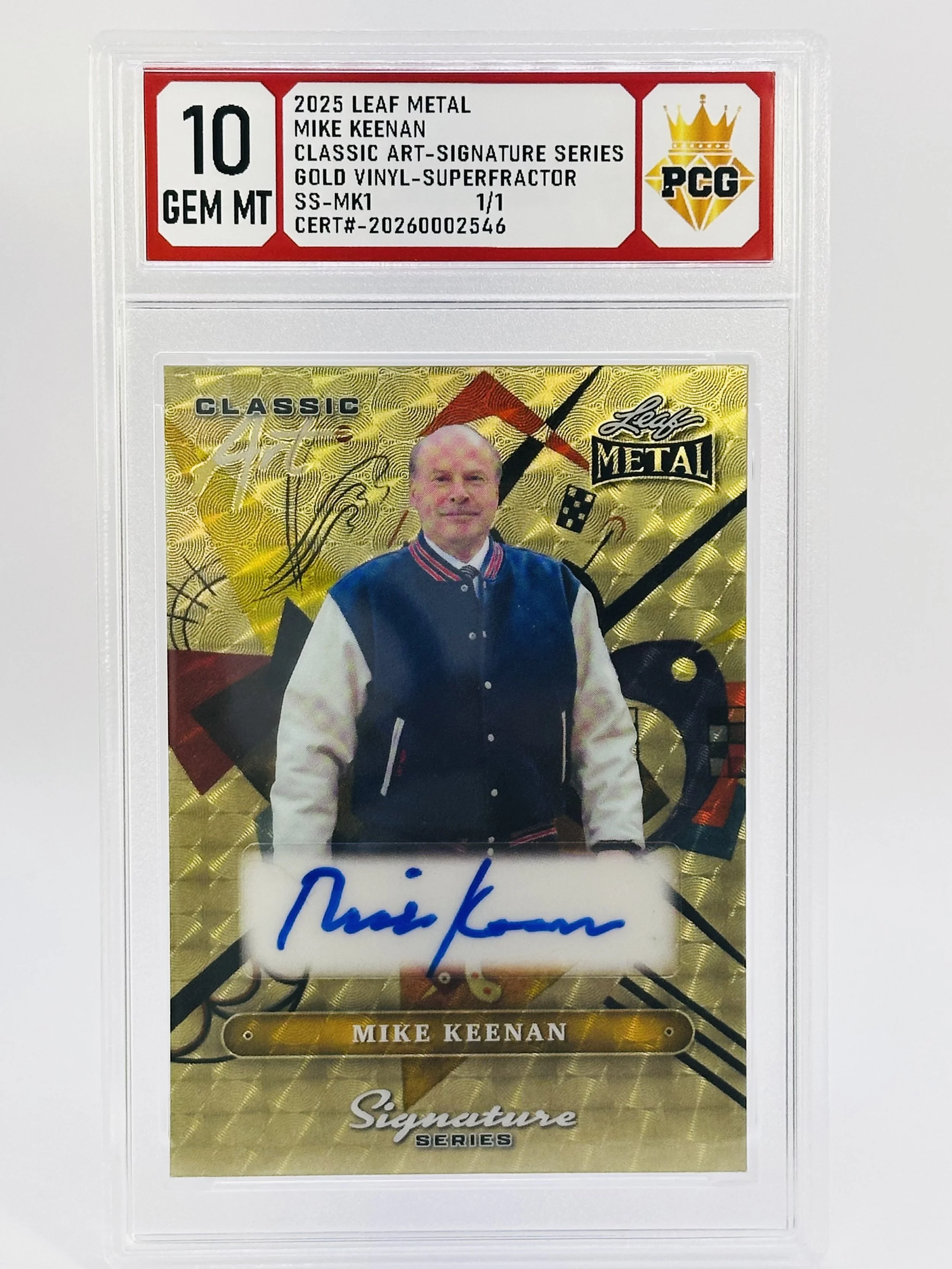 #20260002546 2025 MIKE KEENAN 10 GEM MT