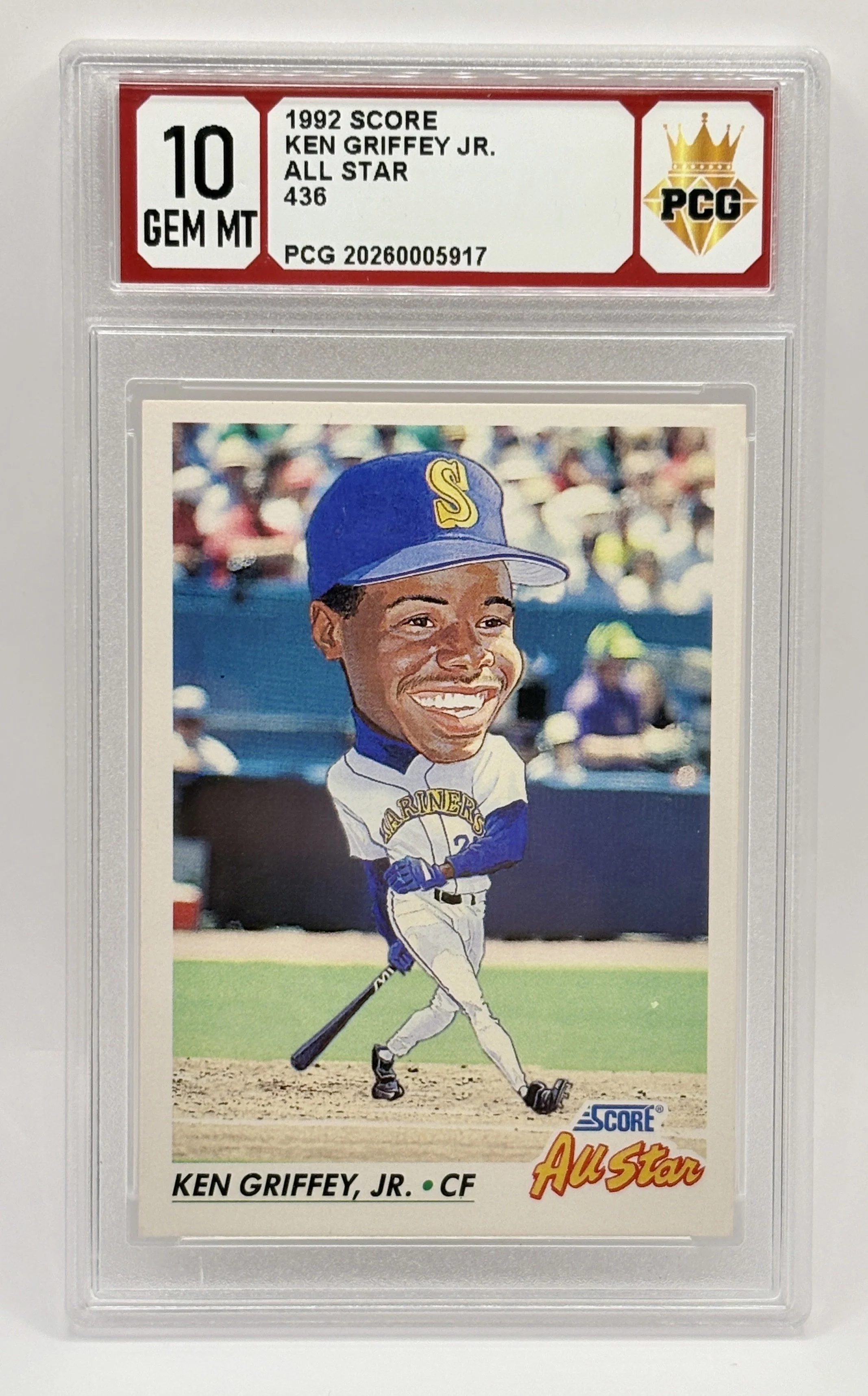 #20260005917 1992 KEN GRIFFEY JR. 10 GEM MT