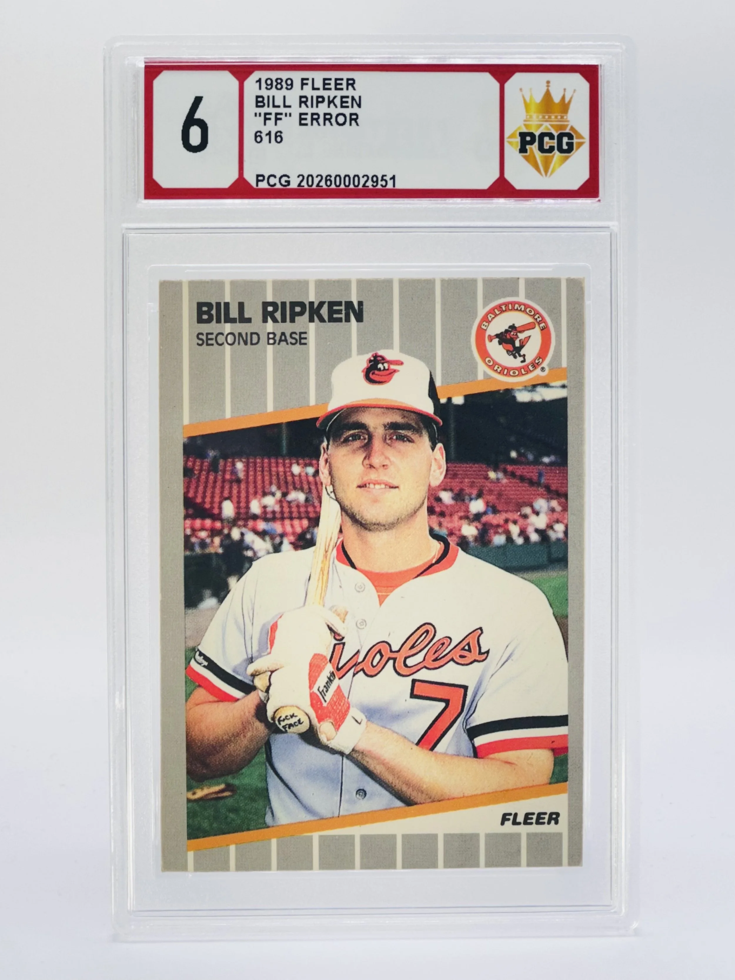#20260002951 1989 BILL RIPKEN 6