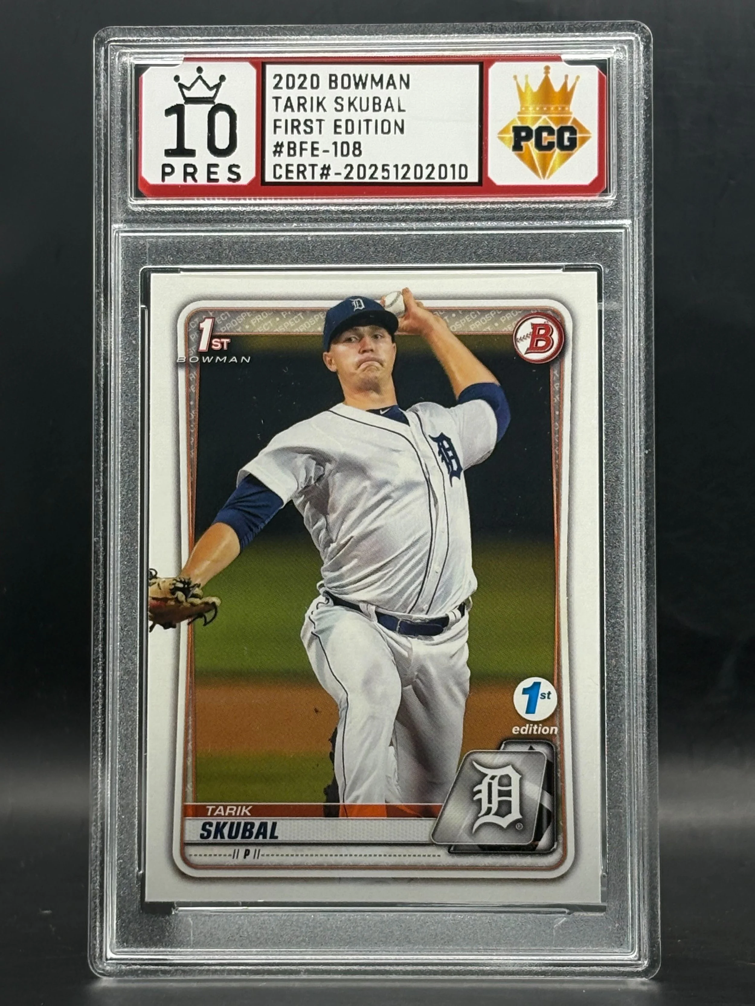 #20251202010 TarikSkubal 10 Prestigious (Highest Grade)