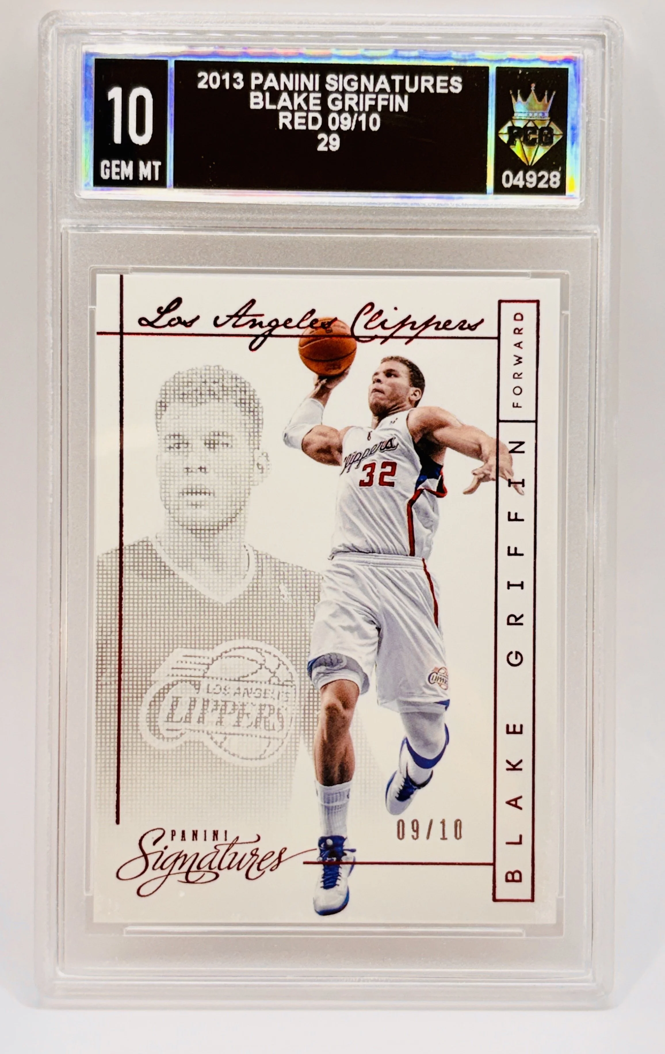 #20260004928 2013 BLAKE GRIFFIN 10 GEM MT