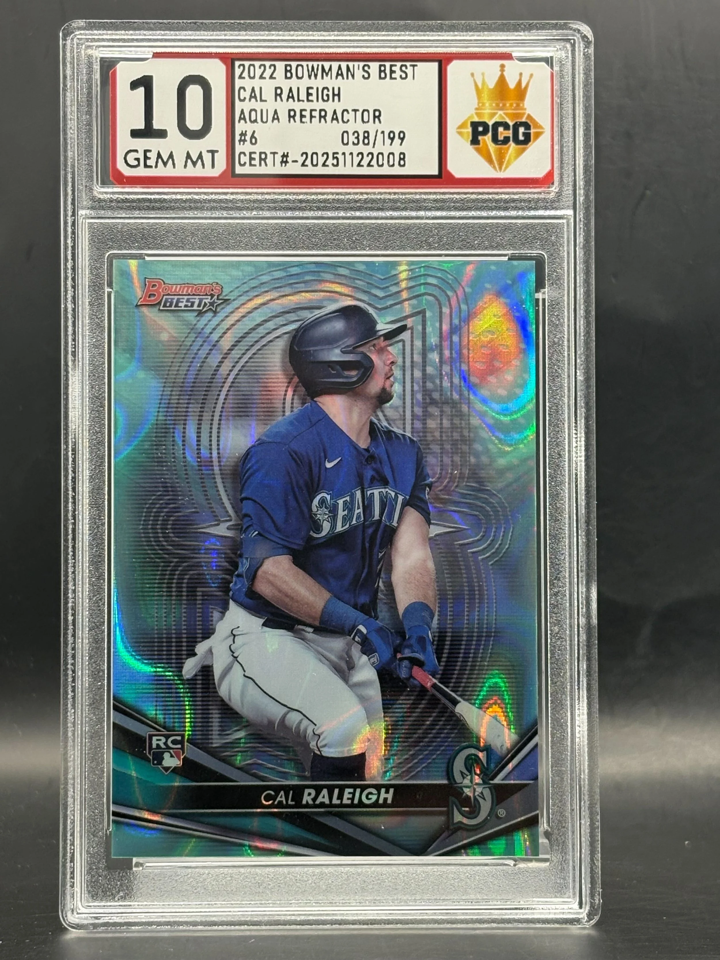 #20251122008 Cal Raleigh 10 GEM MT