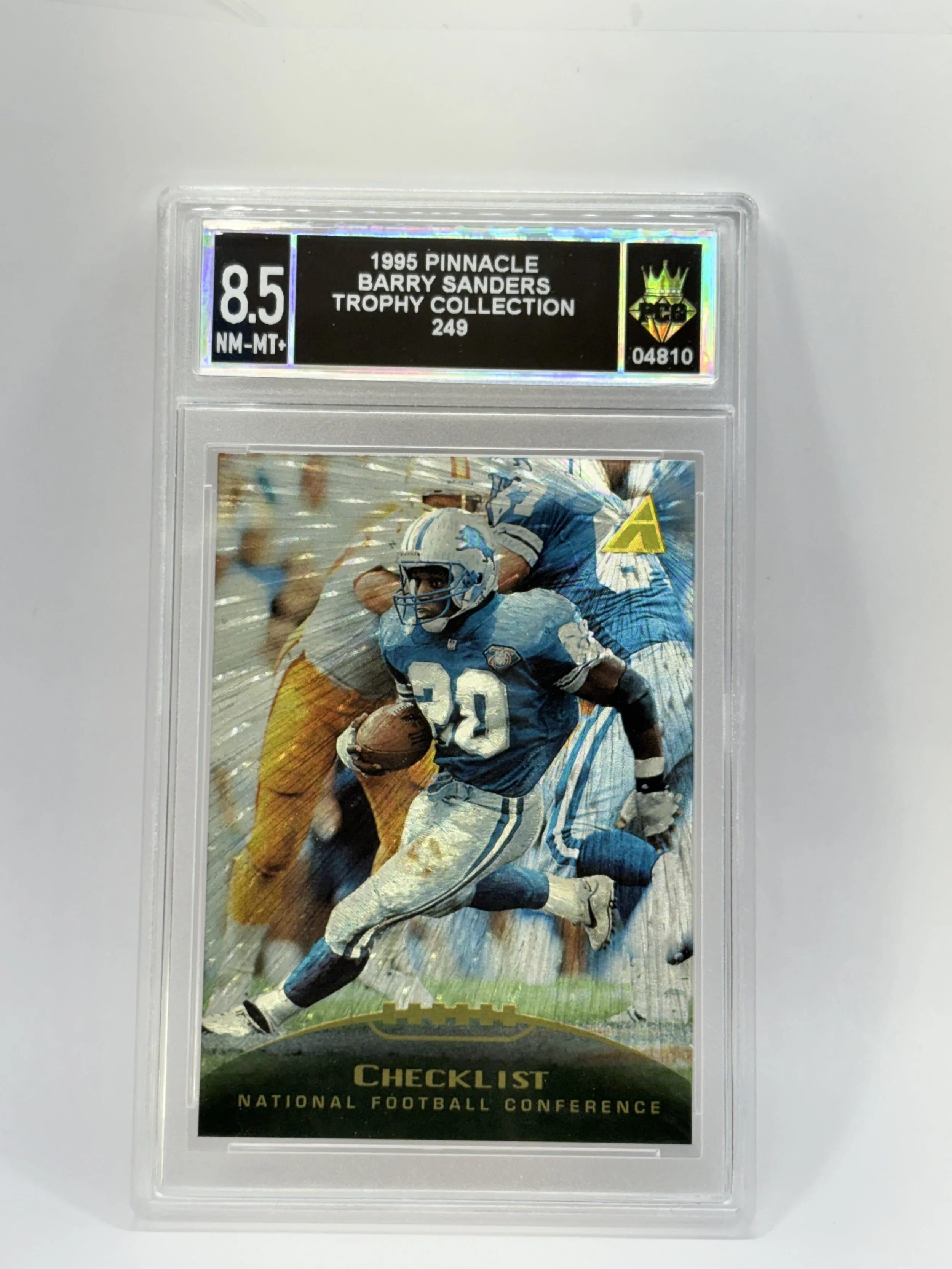 #20260004810 1995 BARRY SANDERS 8.5 NM-MT+