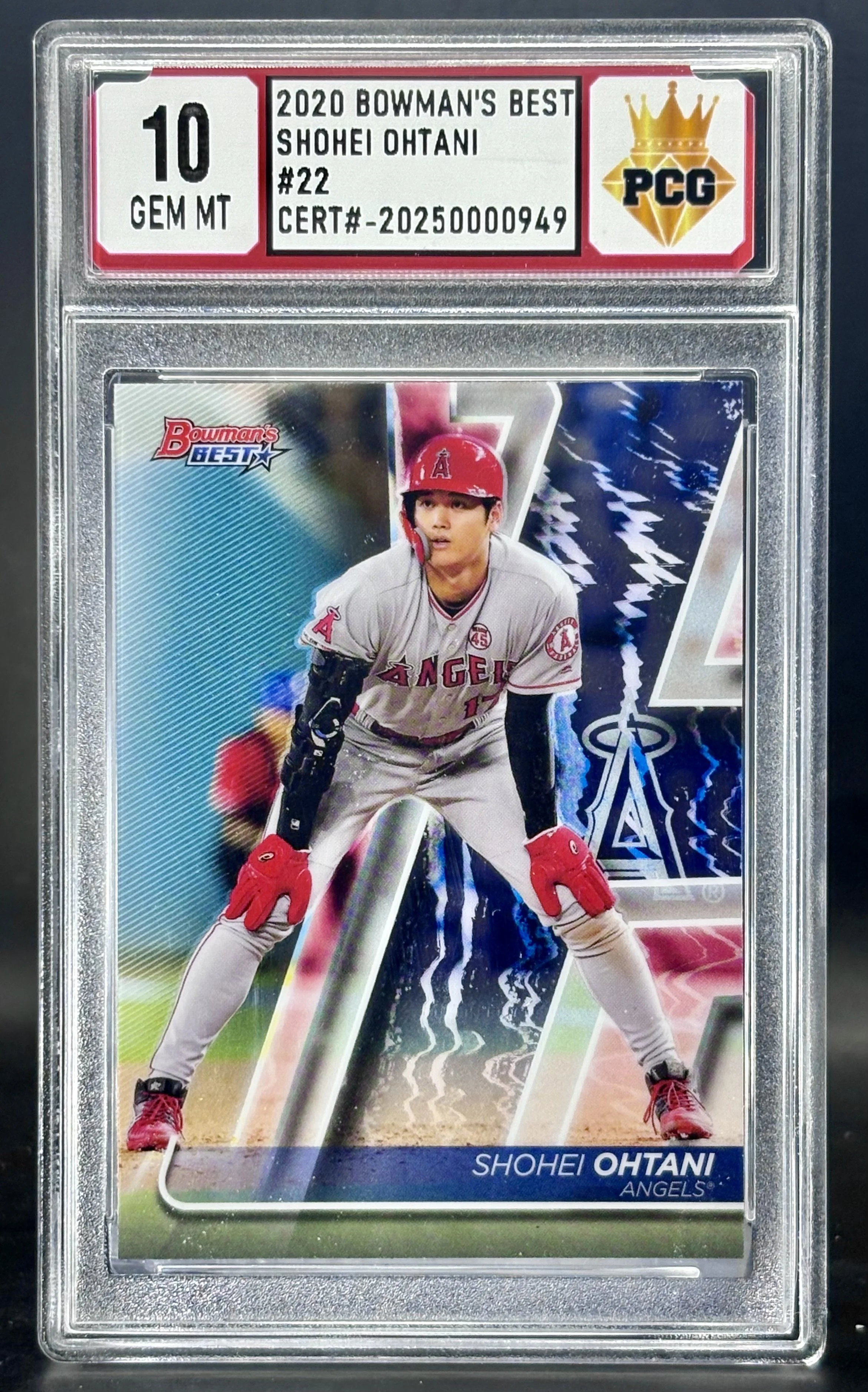 #20250000949 2020 SHOHEI OHTANI 10 GEM MT