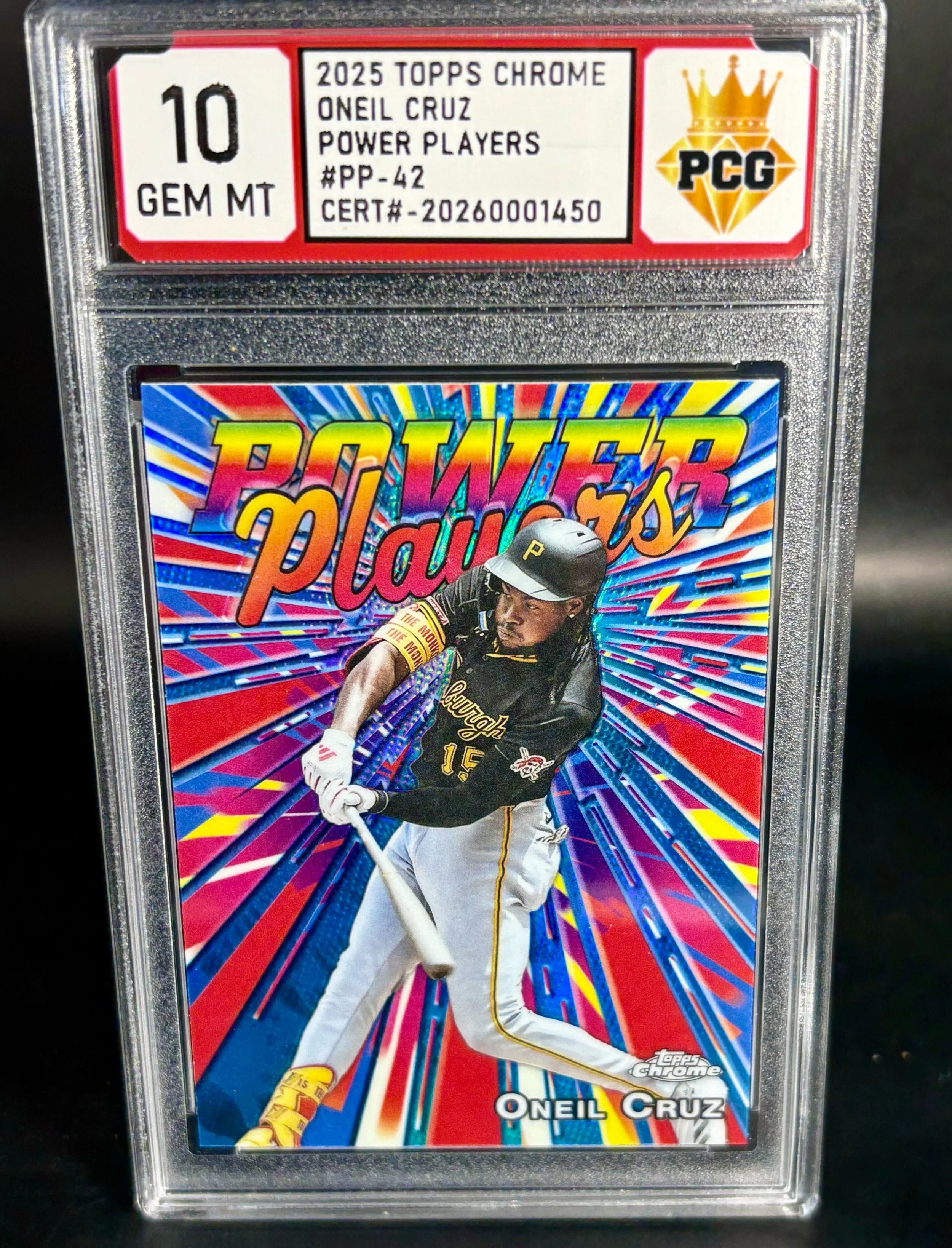 #20260001450 2025 ONEIL CRUZ 10 GEM MT