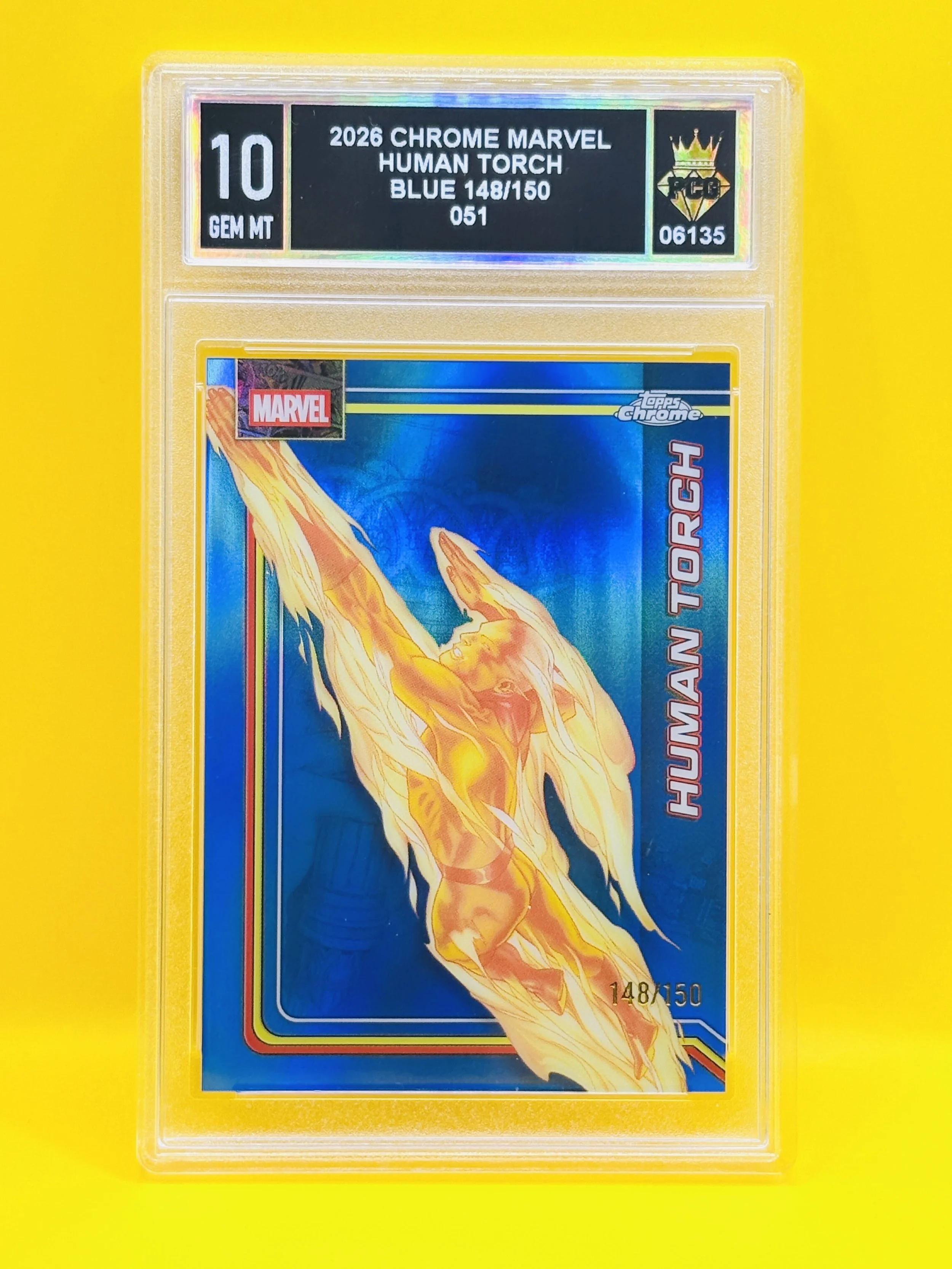 #06135 2026 HUMAN TORCH 10 GEM MT