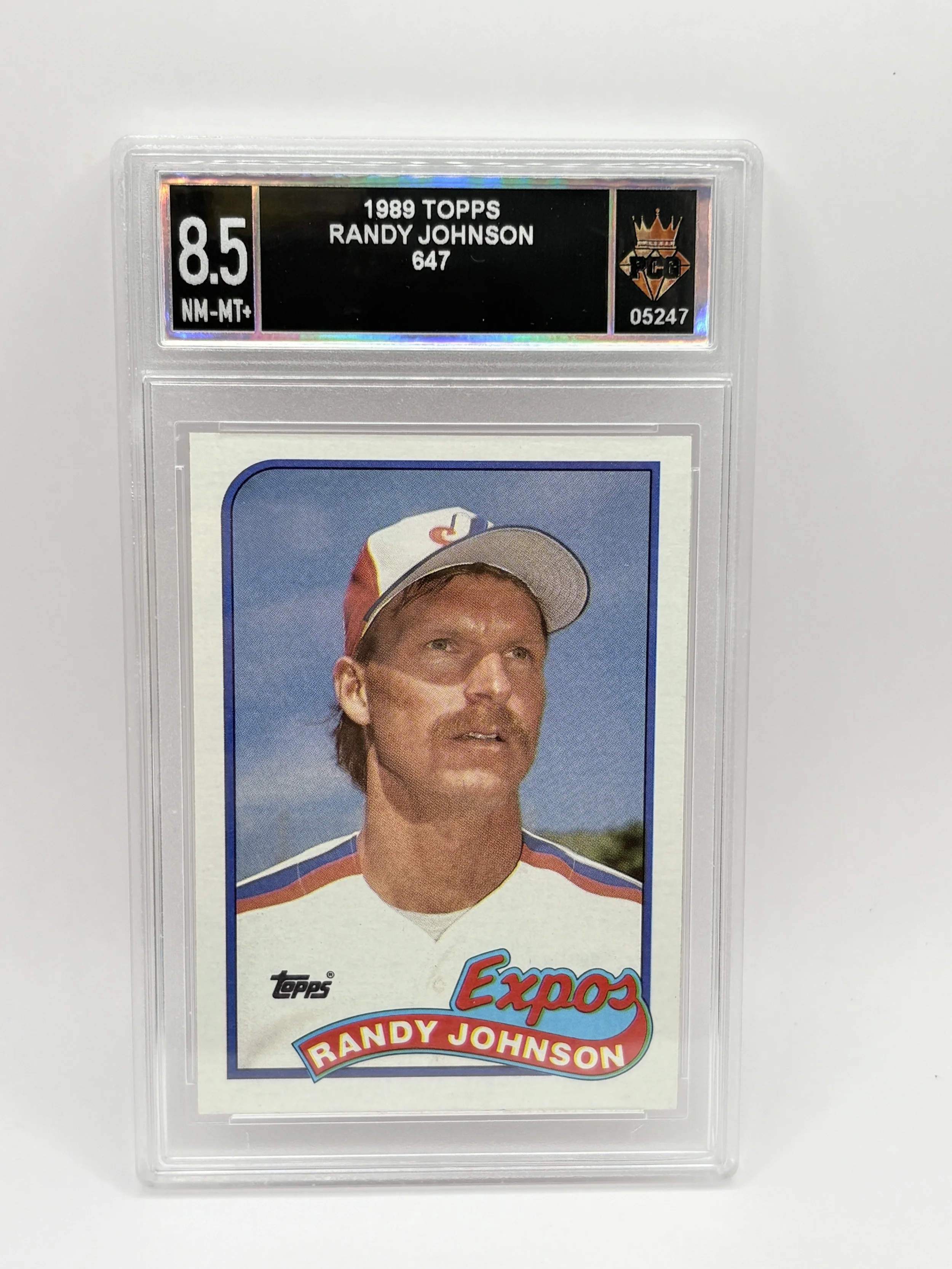 #20260005247 1989 RANDY JOHNSON 8.5 NM-MT+