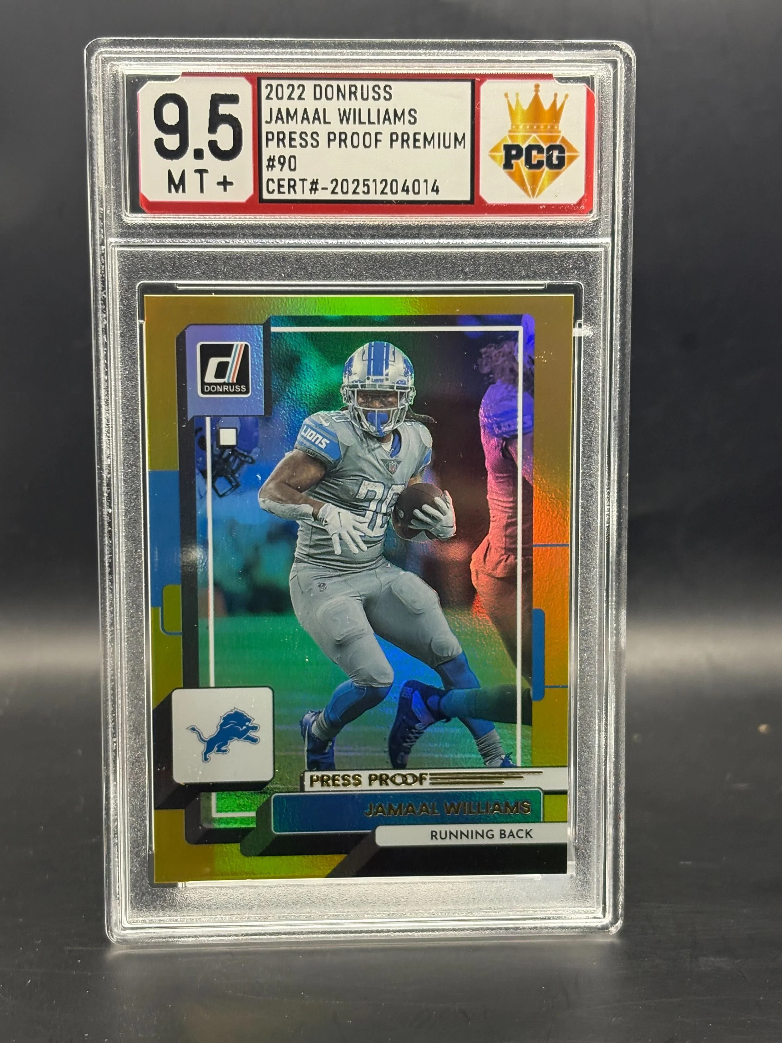 #20251204014 Jamaal Williams 9.5 MT+