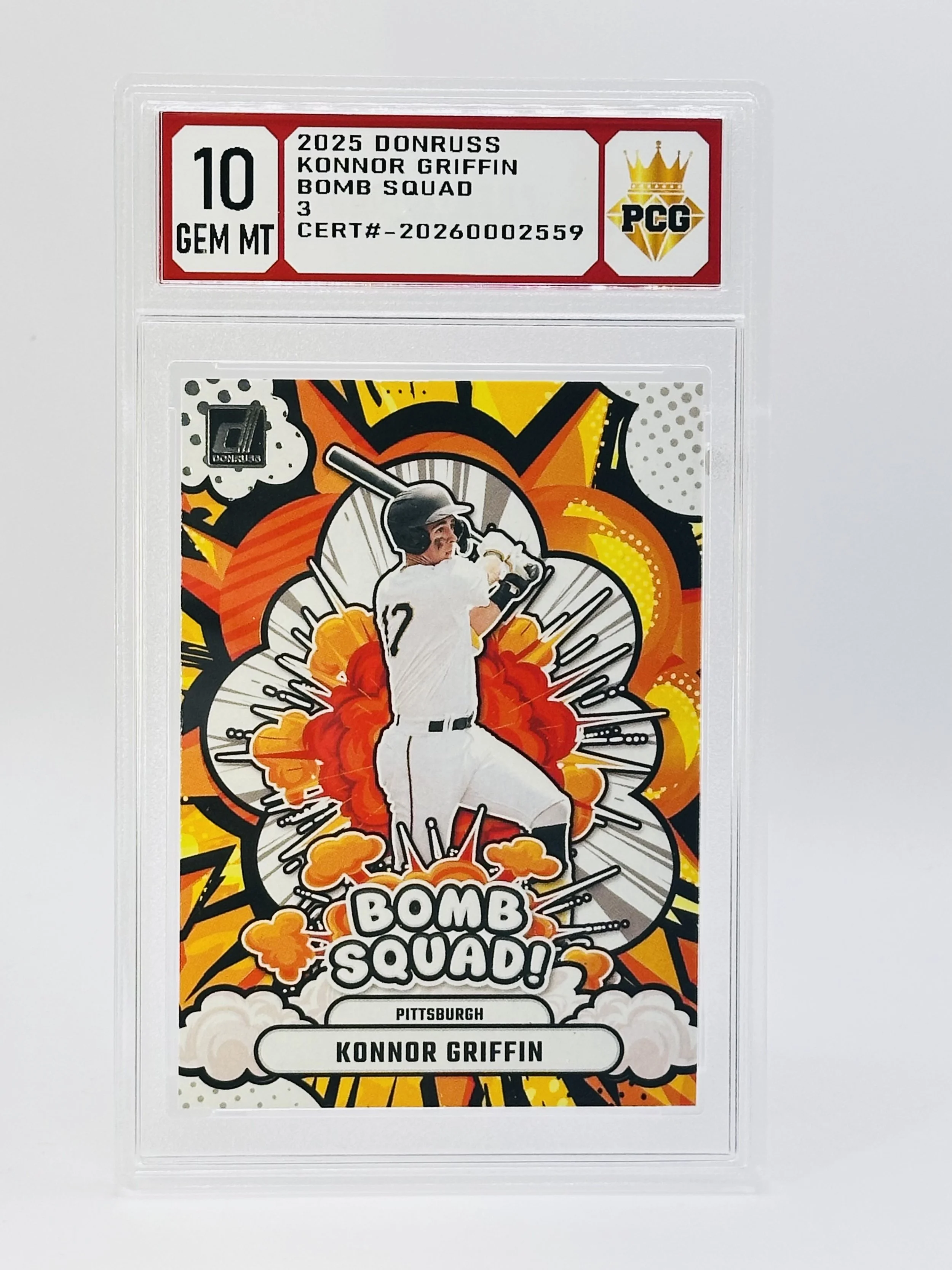 #20260002559 2025 KONNOR GRIFFIN 10 GEM MT