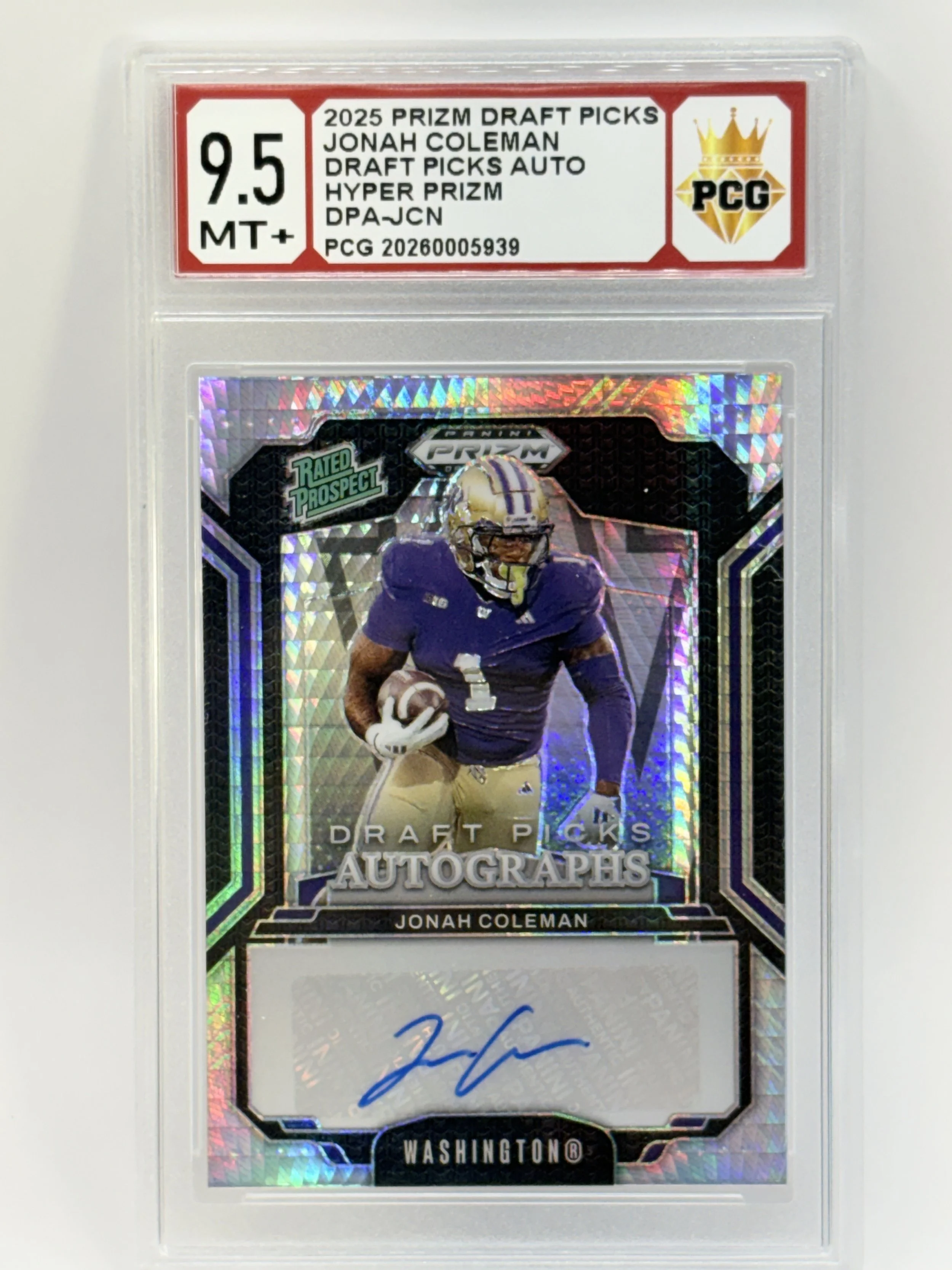 #20260005932 2025 KRISTIAN CAMPBELL RC 10 GEM MT