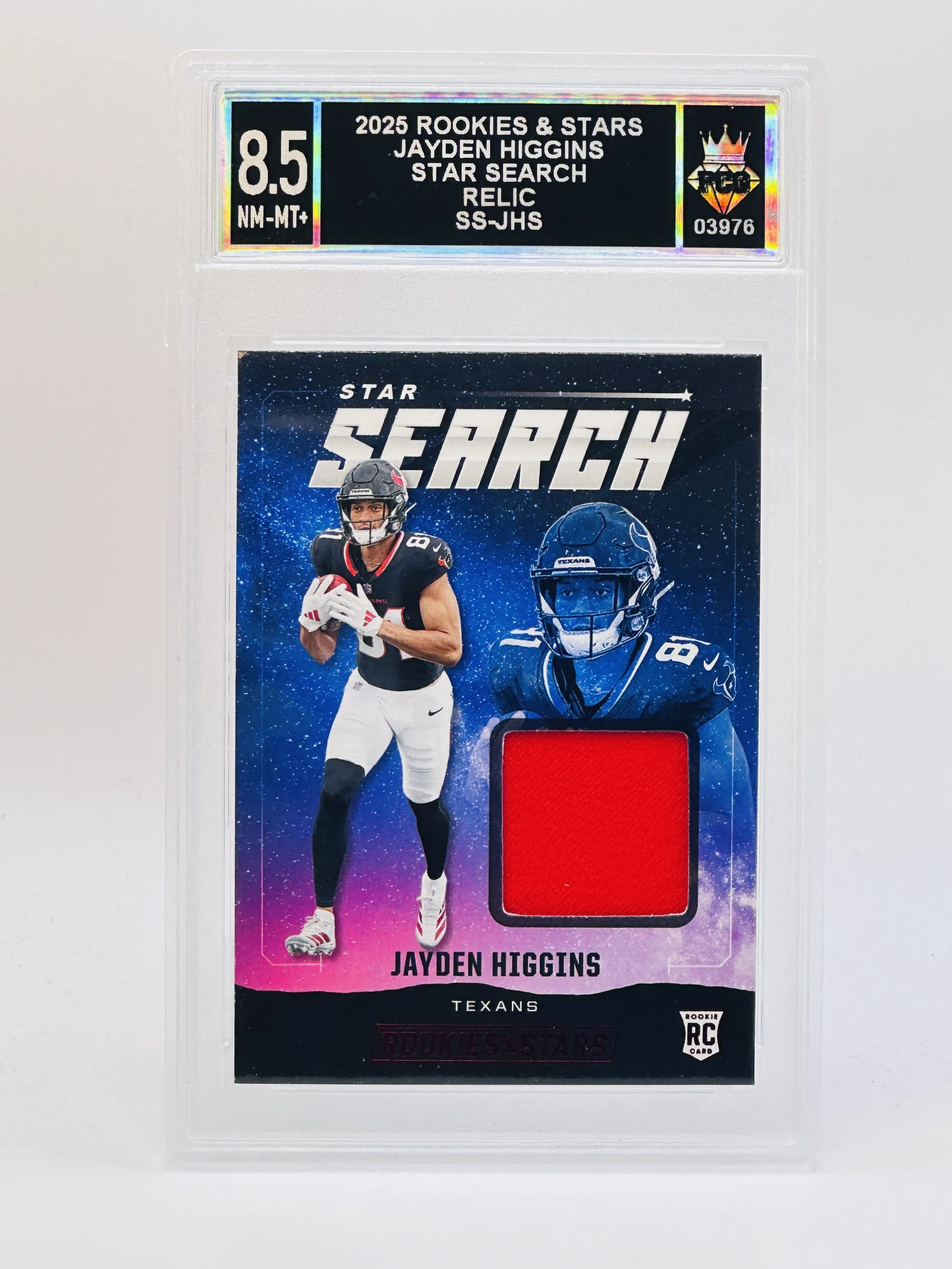 #20260003976 2025 JAYDEN HIGGINS 8.5 NM-MT+