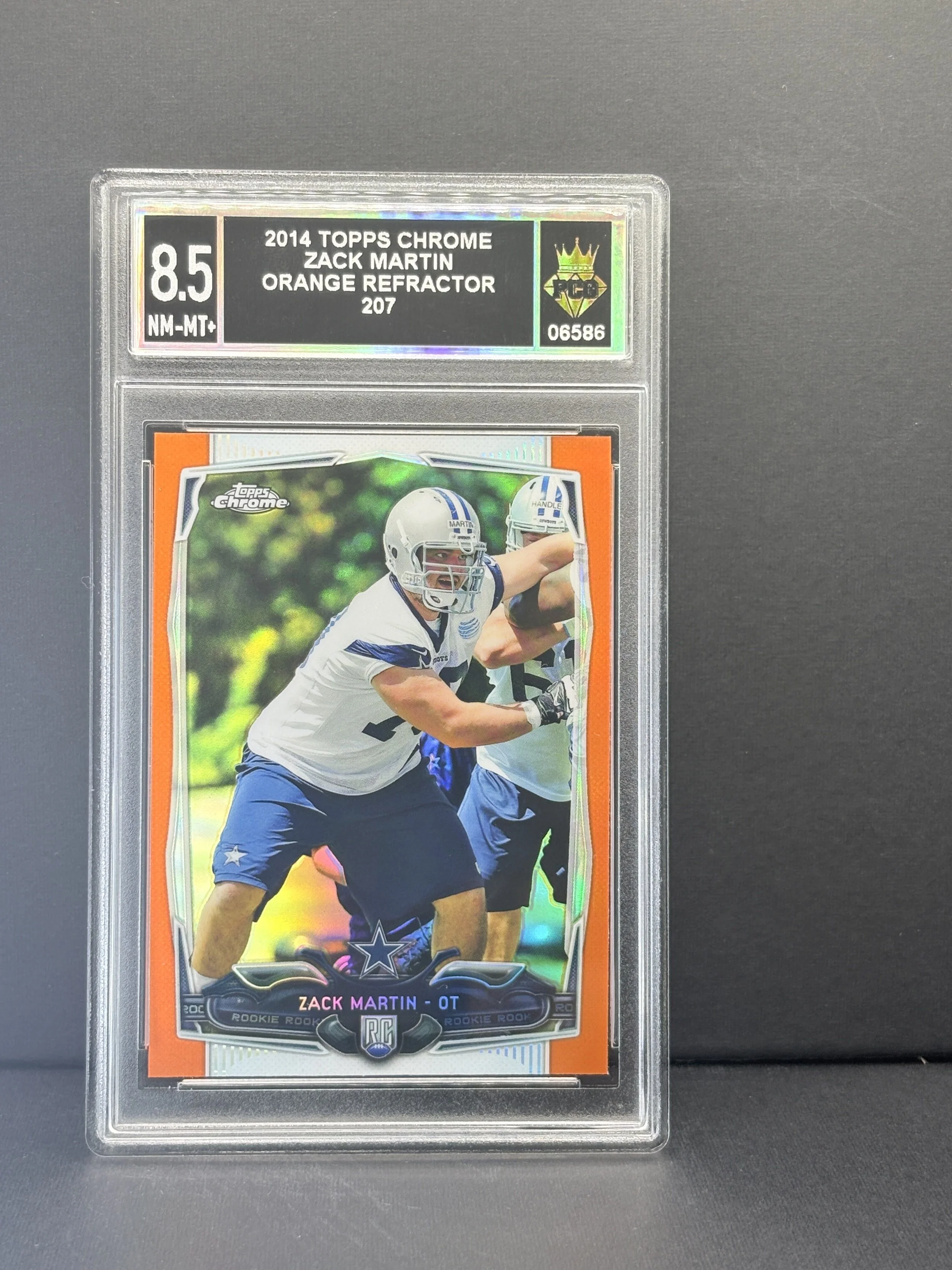 #06586 2014 ZACK MARTIN 8.5 NM-MT+