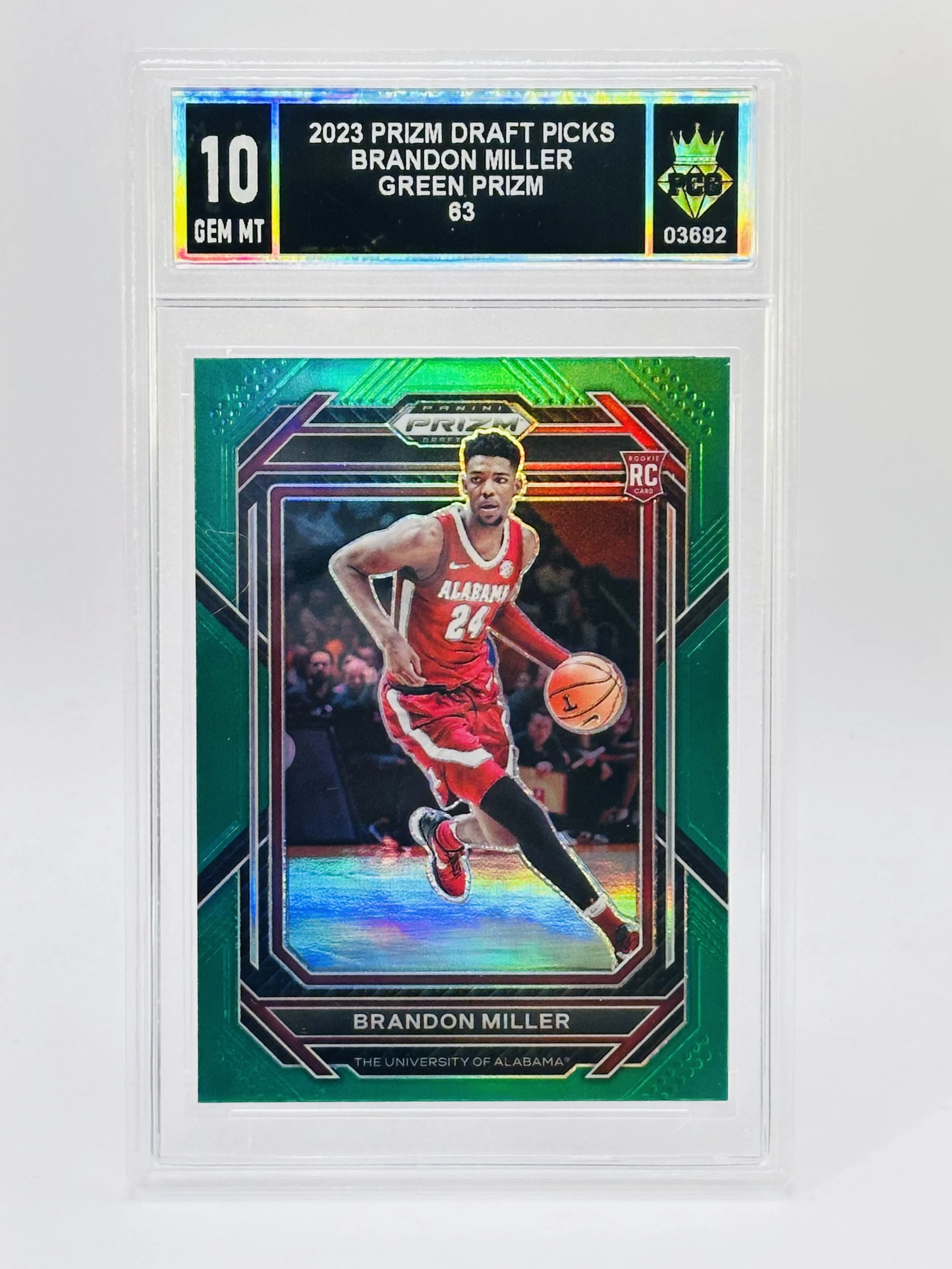 #20260003692 2023 BRANDON MILLER 10 GEM MT