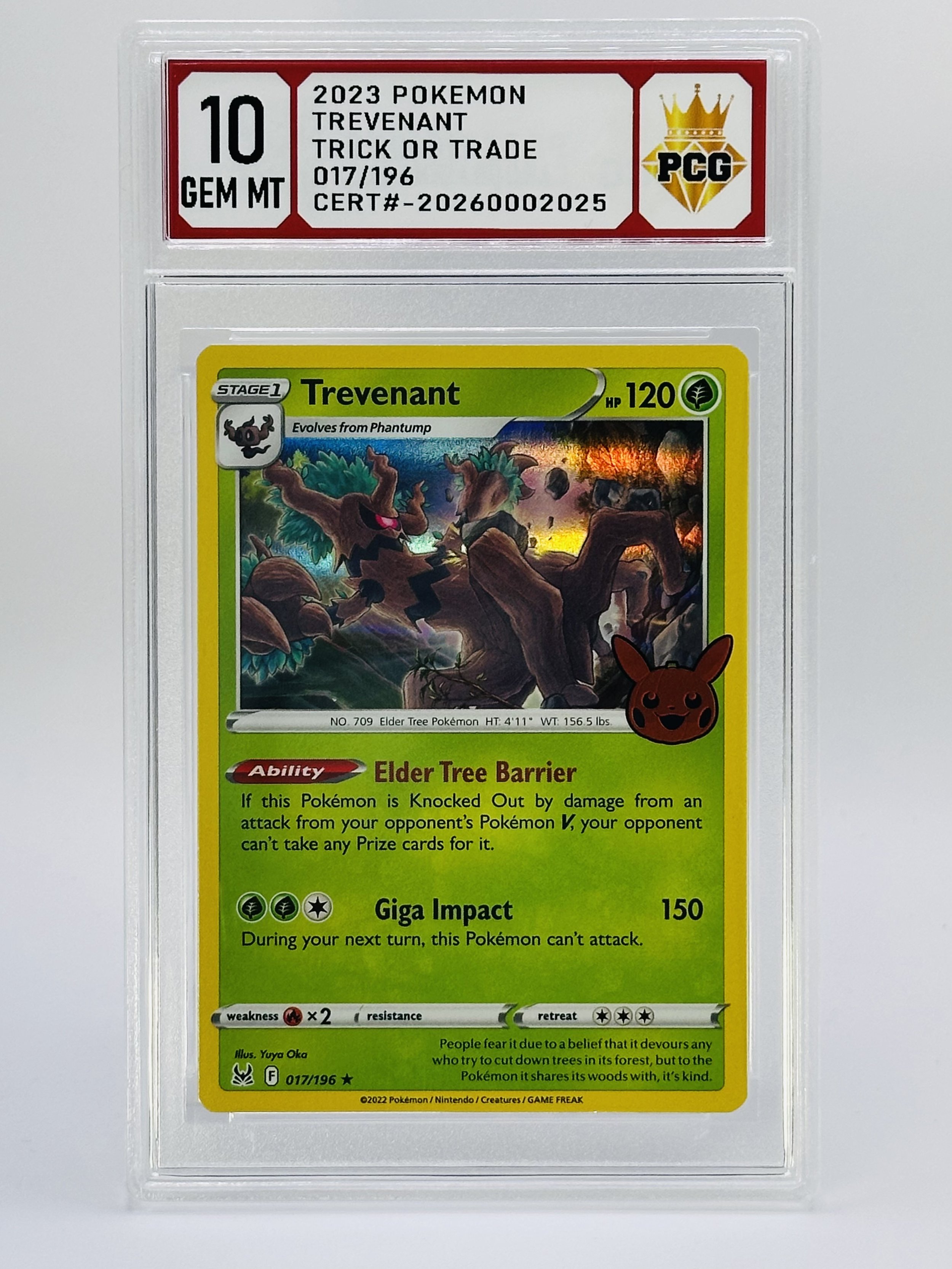 #20260002025 2023 TREVENANT 10 GEM MT