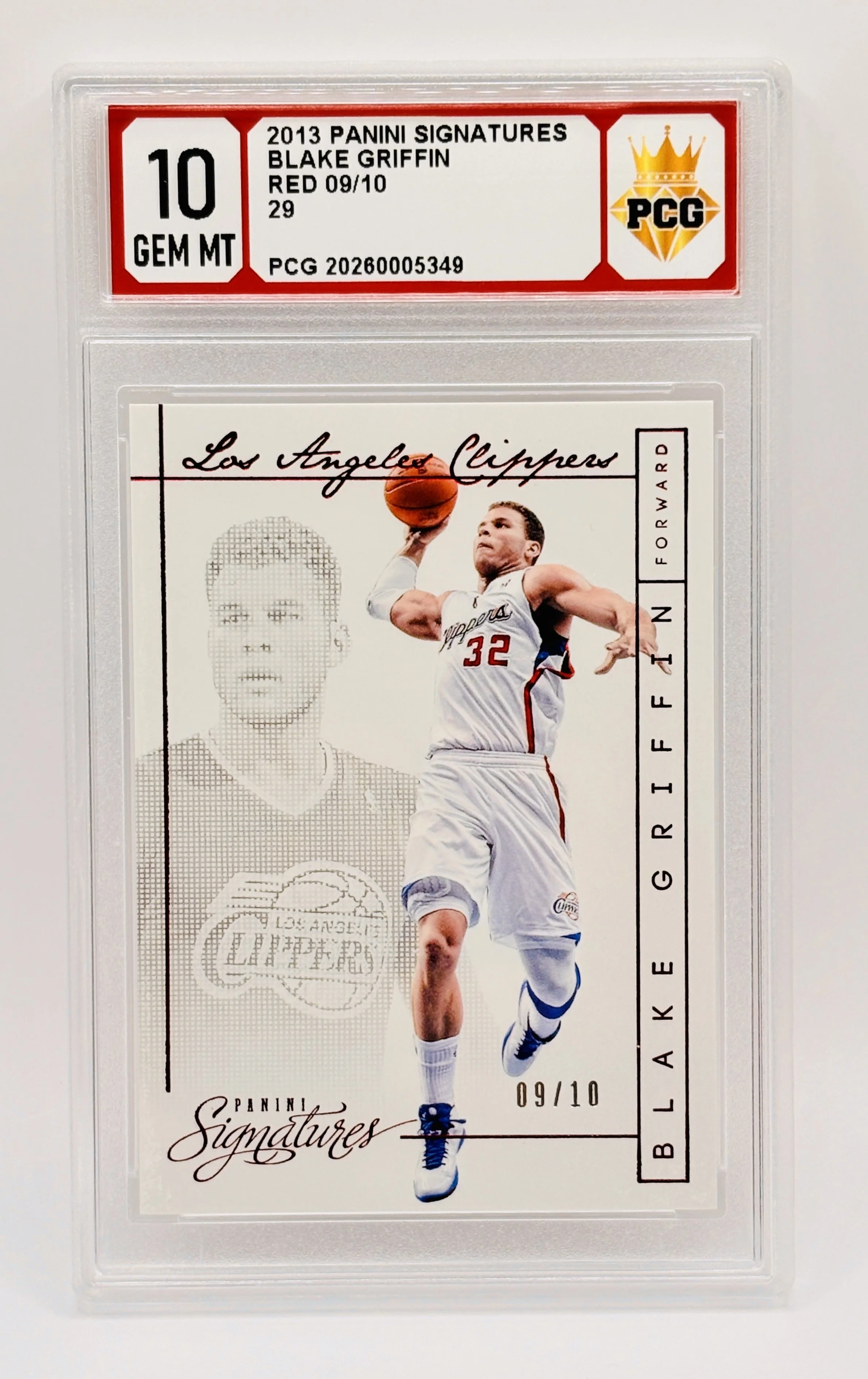 #20260005349 2013 BLAKE GRIFFIN 10 GEM MT