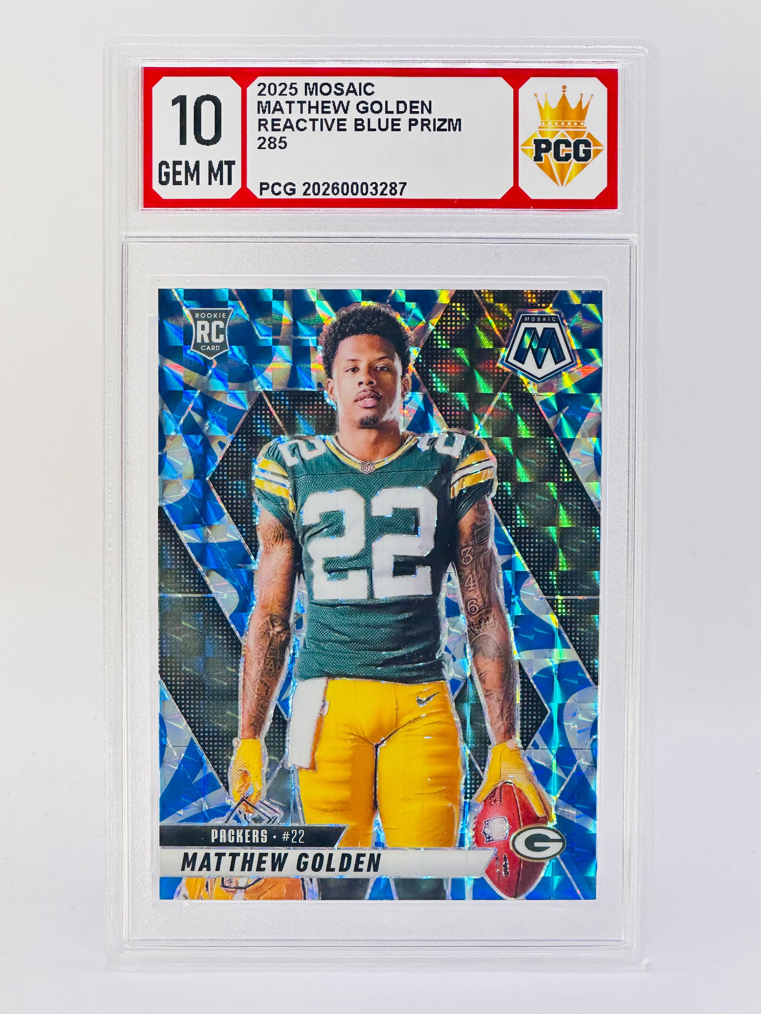#20260003287 2025 MATTHEW GOLDEN 10 GEM MT+