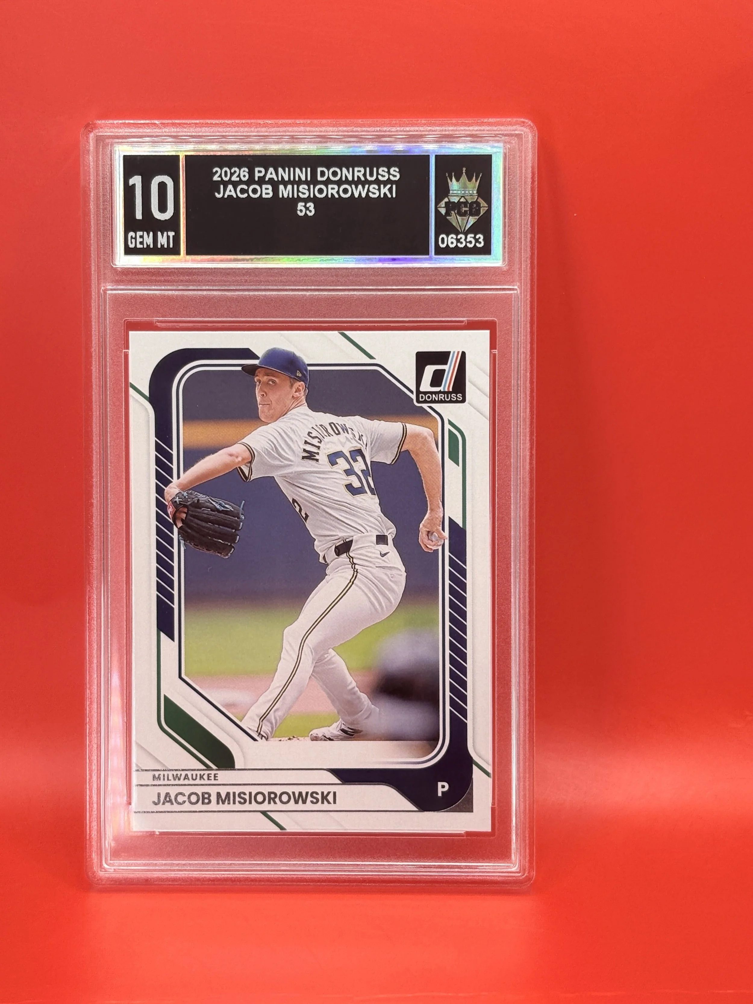#06353 2026 JACOB MISIOROWSKI 10 GEM MT