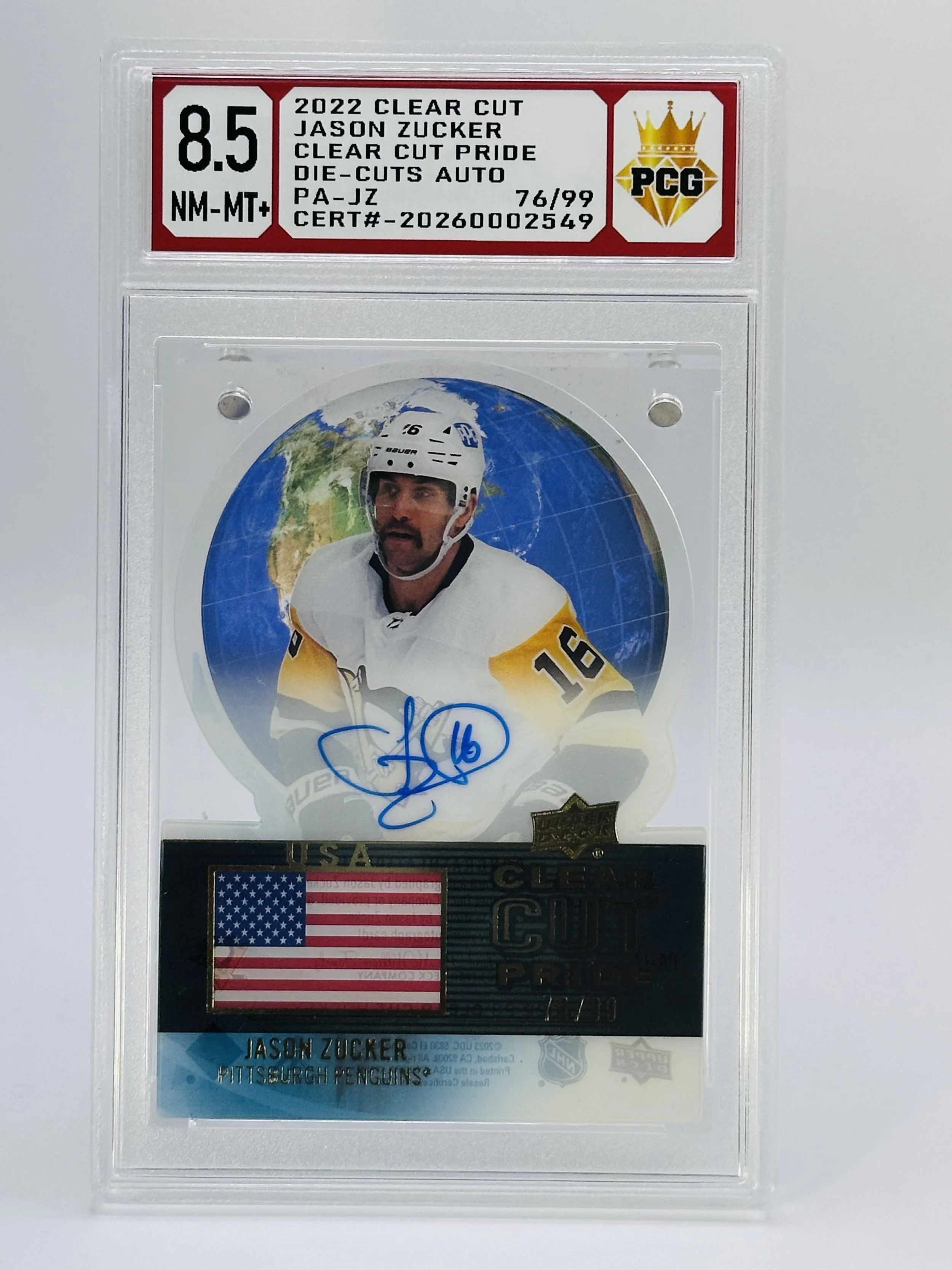 #20260002549 2022 JASON ZUCKER 8.5 NM-MT+