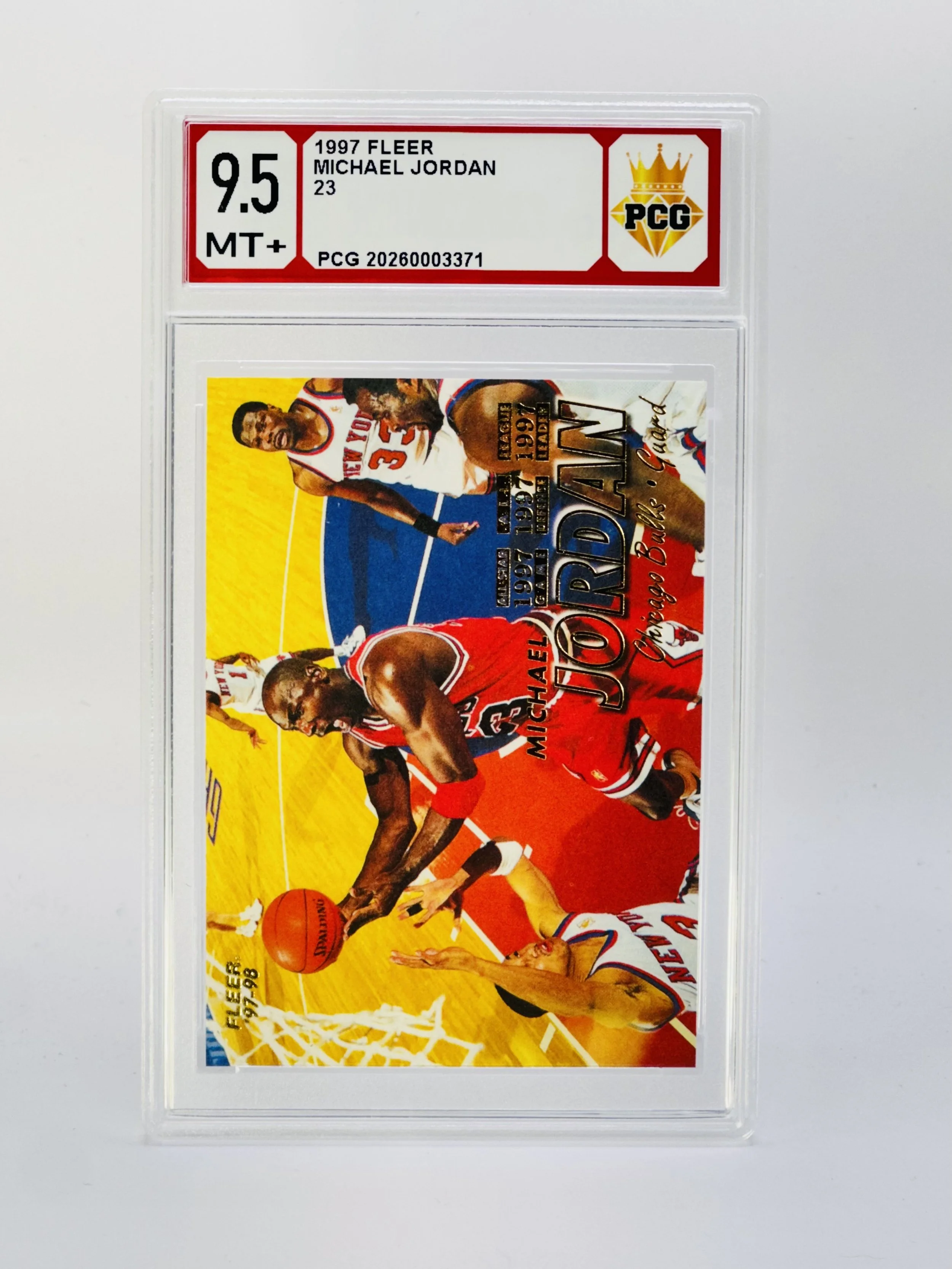 #20260003371 1997 MICHAEL JORDAN 9.5 MT+
