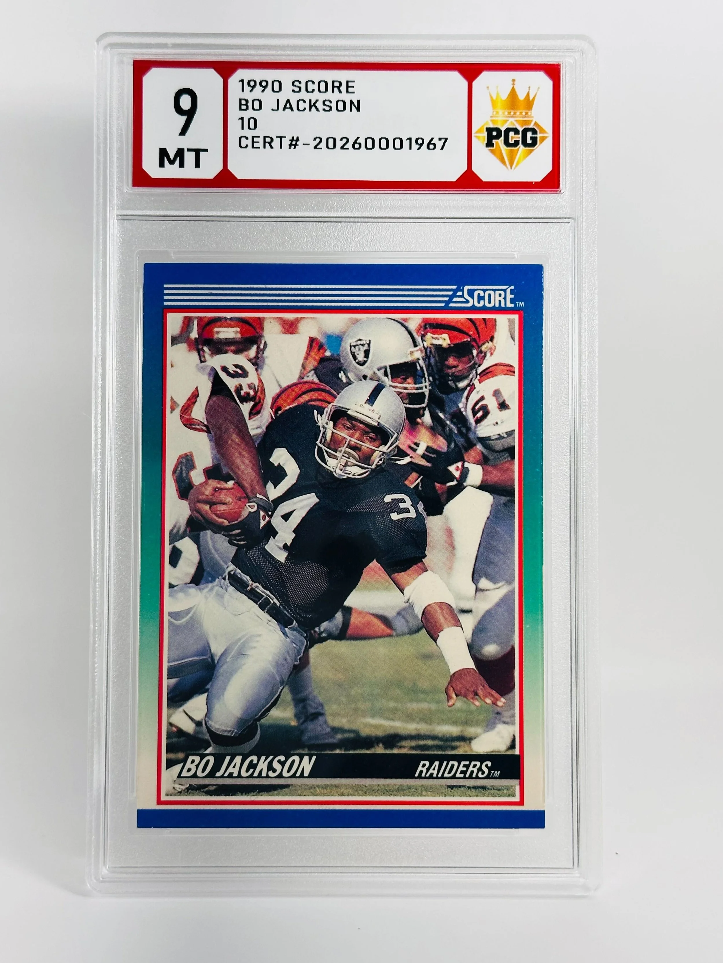 #20260001967 1990 BO JACKSON 9 MT