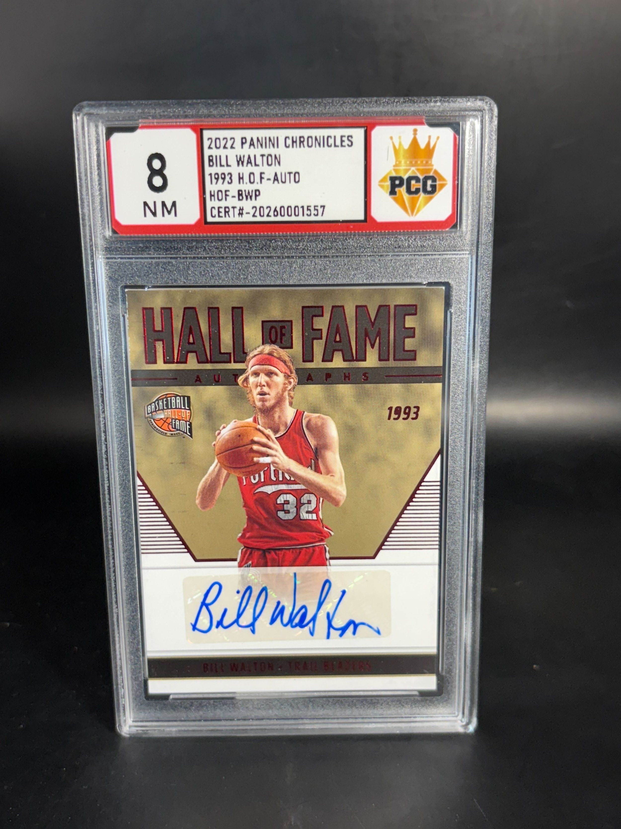 #20260001557 2022 BILL WALTON 8 NM