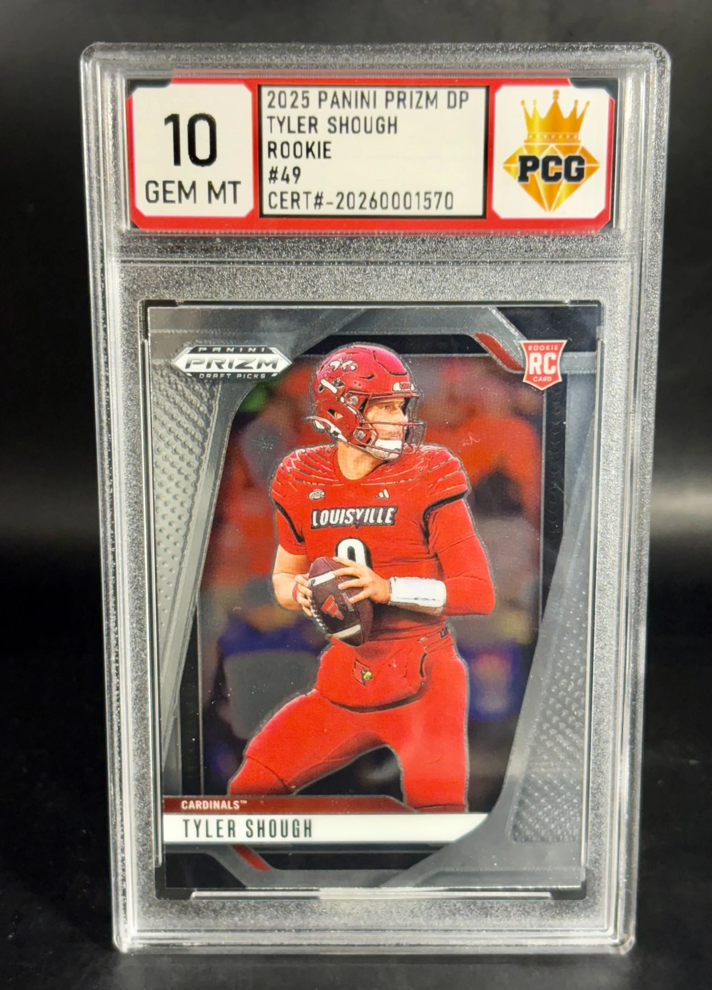 #20260001570 2025 TYLER SHOUGH 10 GEM MT