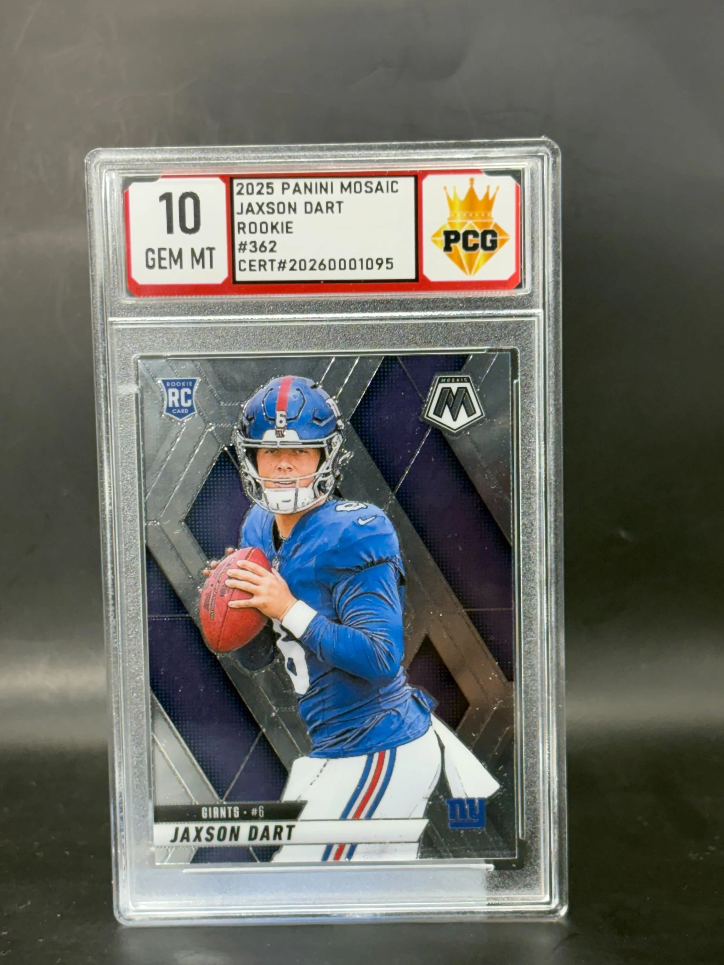 #20260001095 2025 JAXSON DART 10 GEM MT