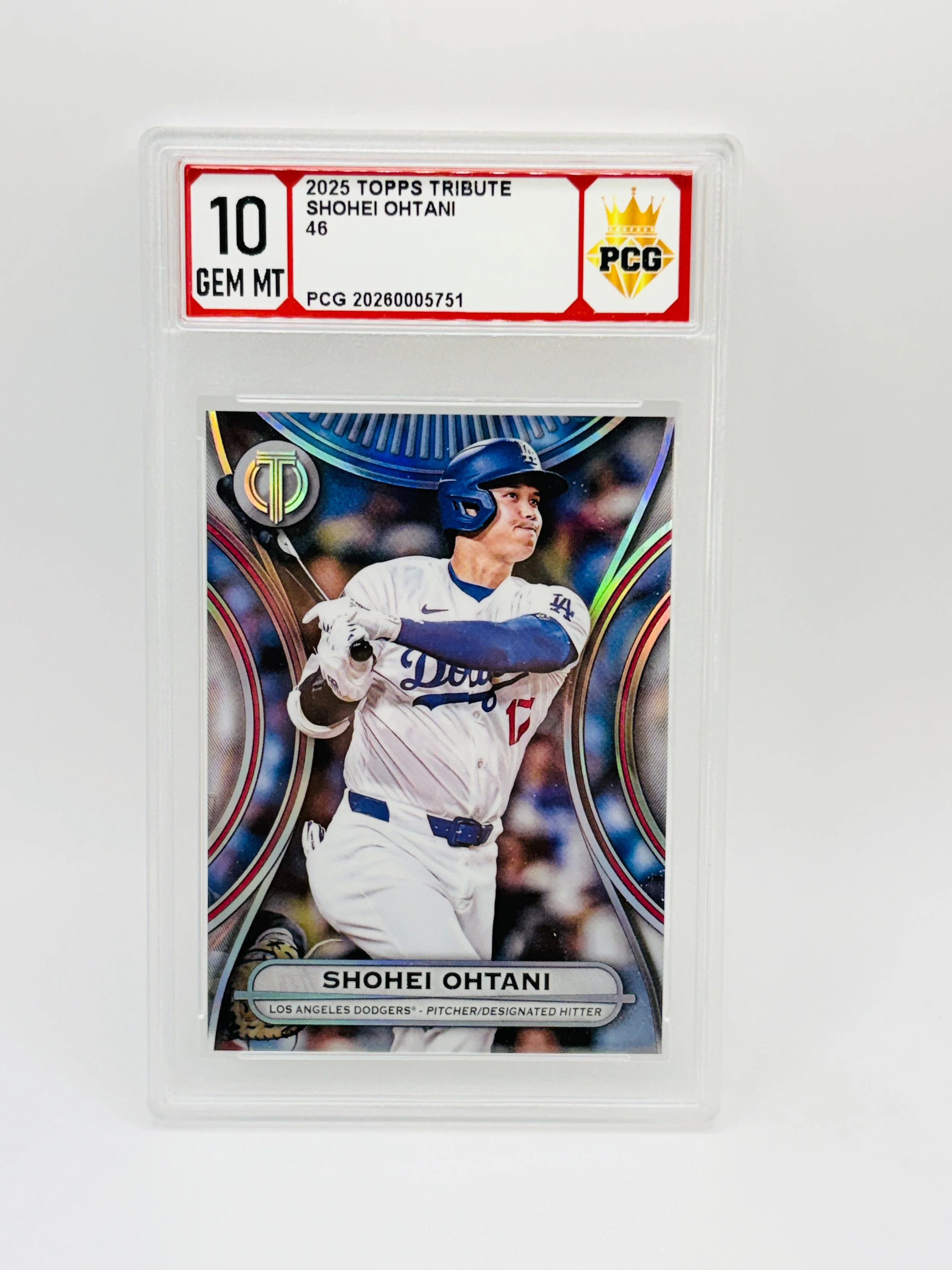 #20260005751 2025 SHOHEI OHTANI 10 GEM MT