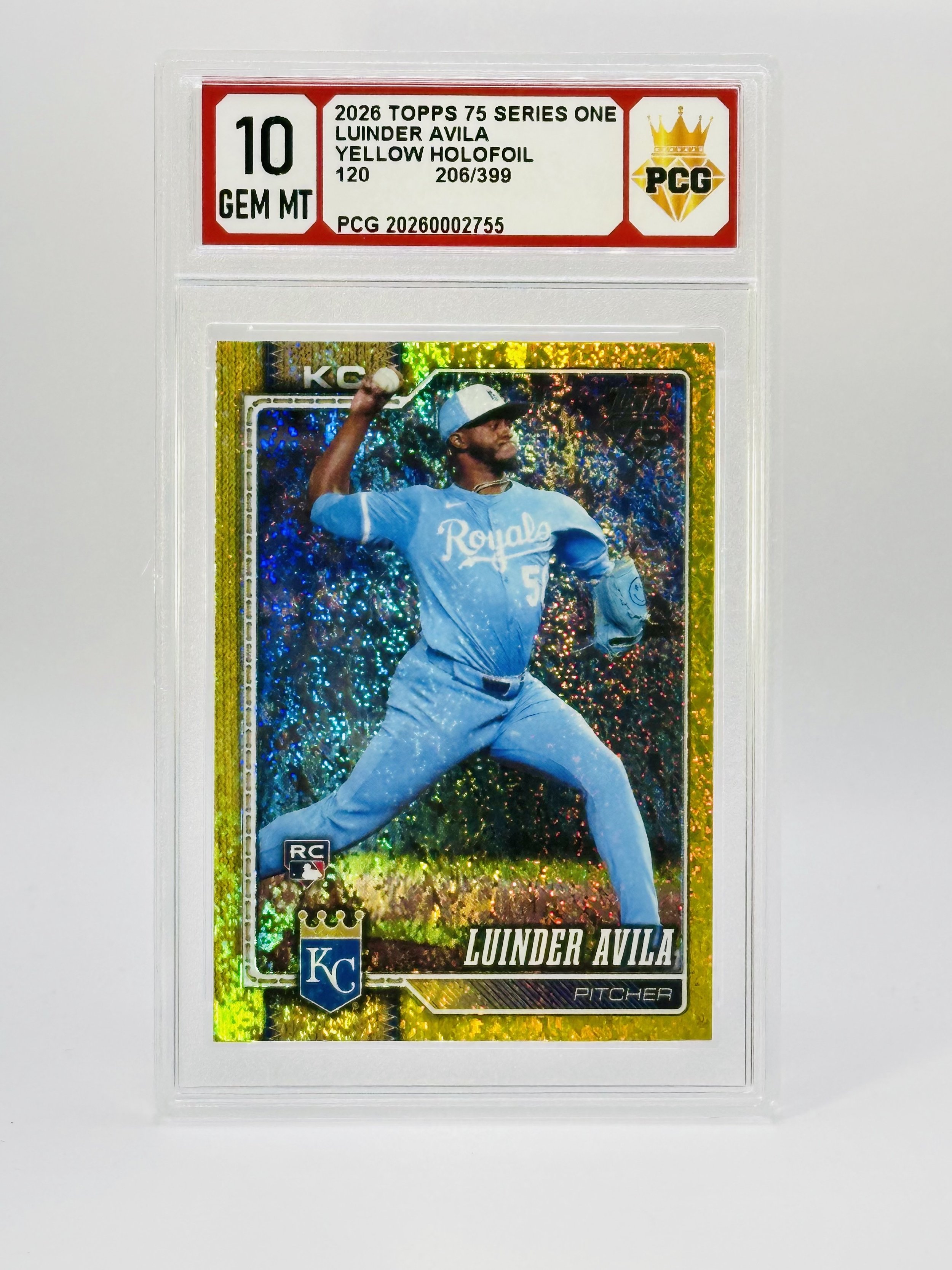 #20260002755 2026 LUINDER AVILA 10 GEM MT