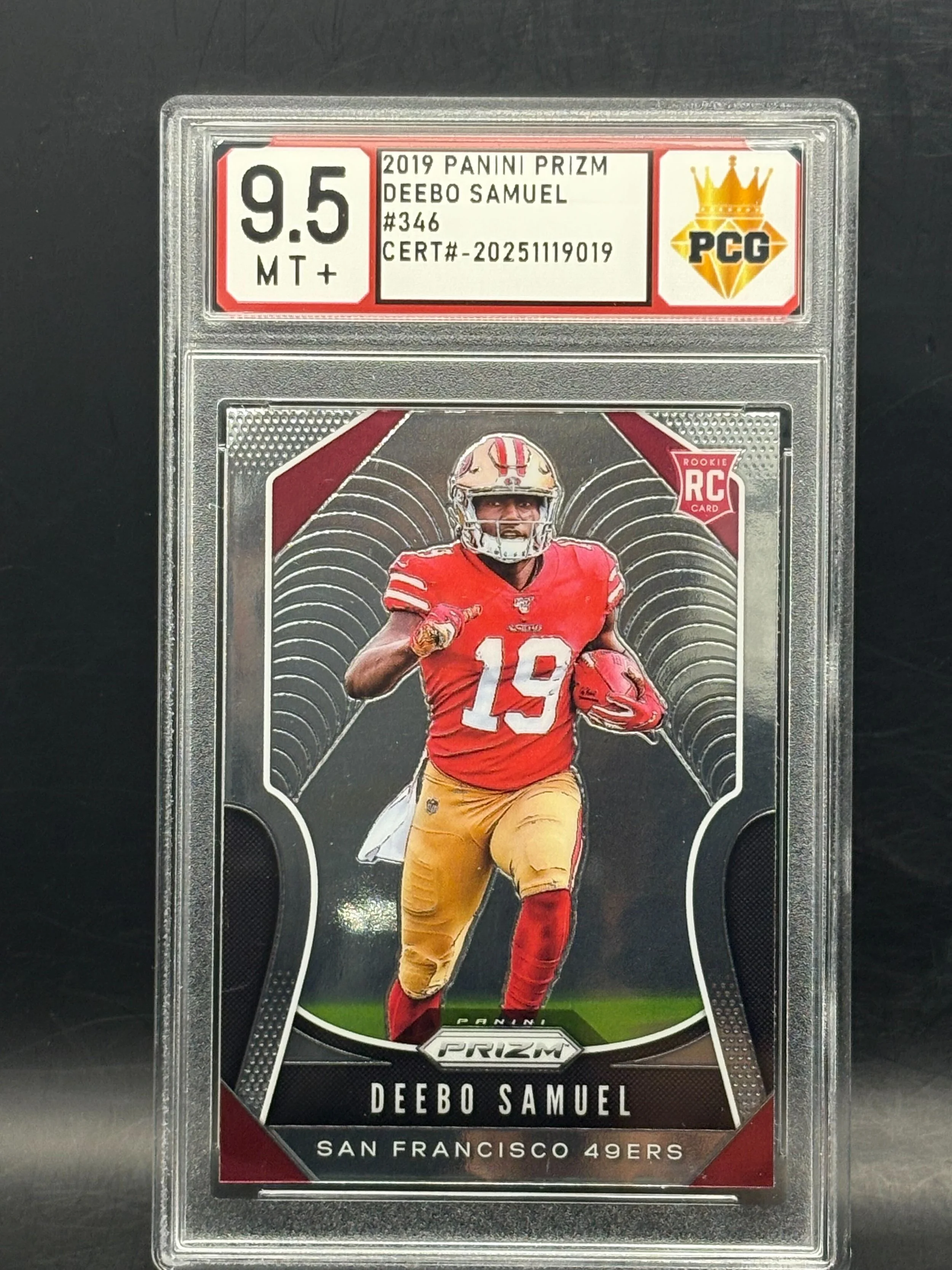 #20251119019 Deebo Samuel RC 9.5 MT+