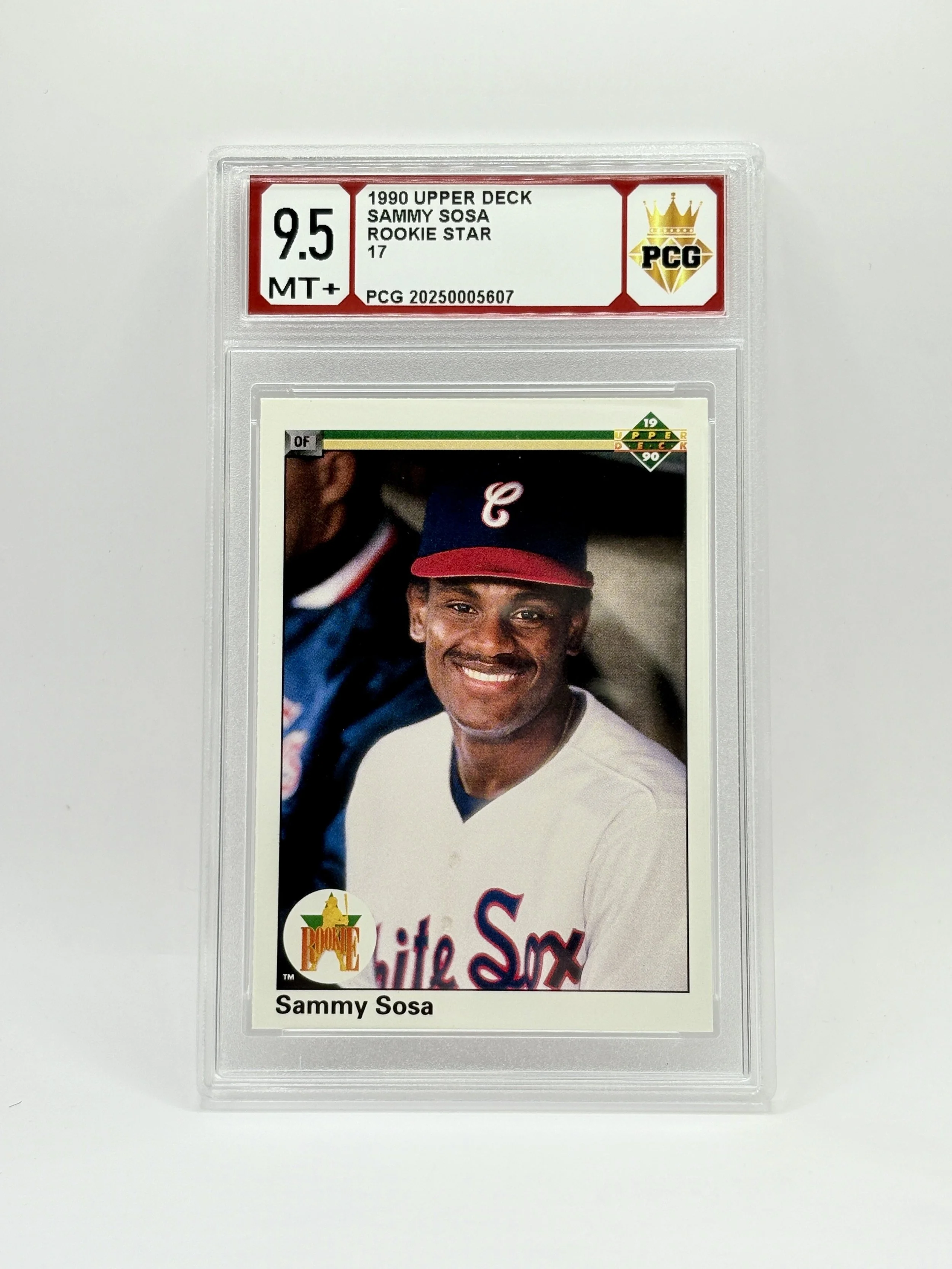 #20250005607 1990 SAMMY SOSA 9.5 MT+