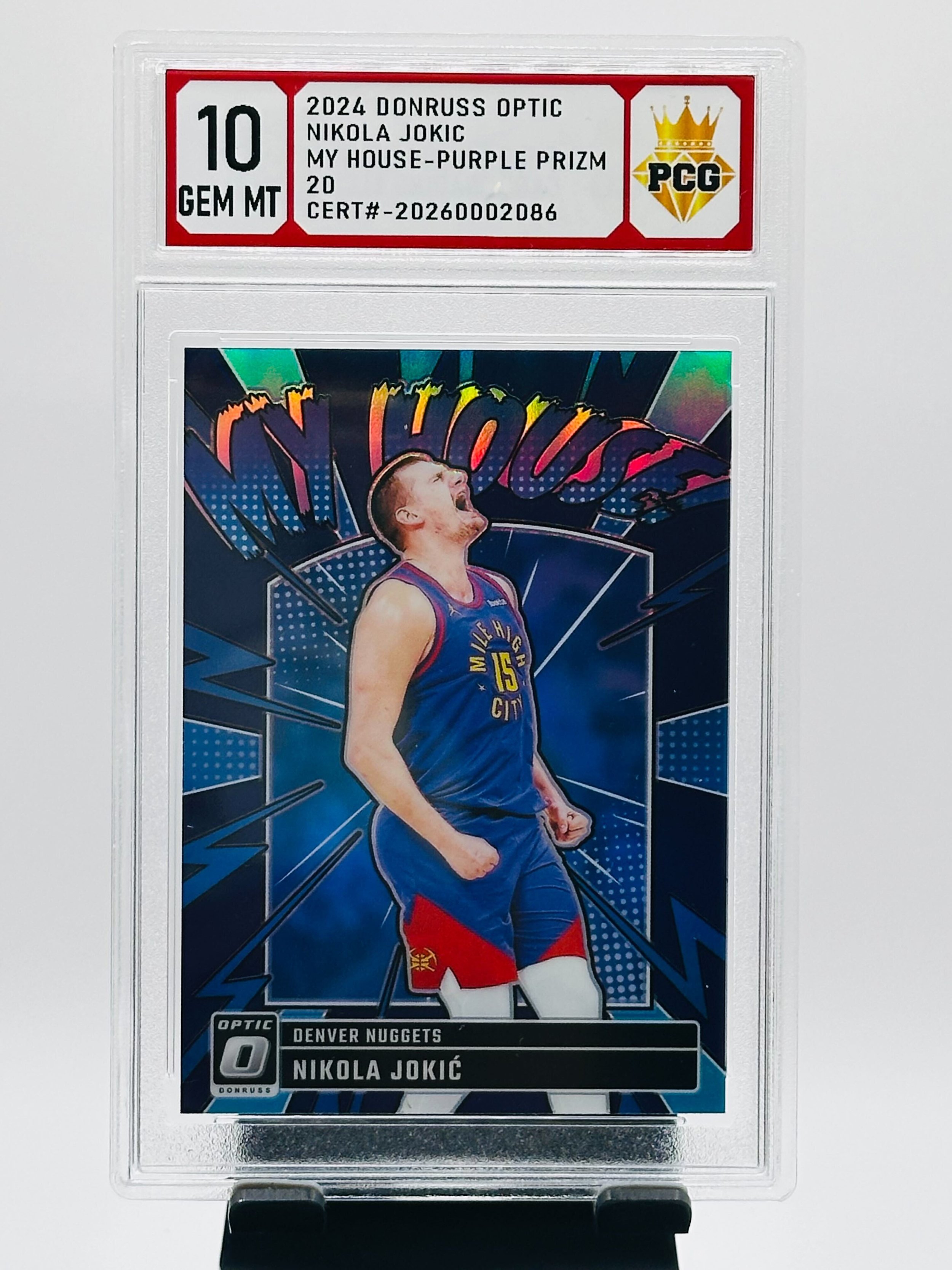 #20260002086 2024 NIKOLA JOKIC 10 GEM MT