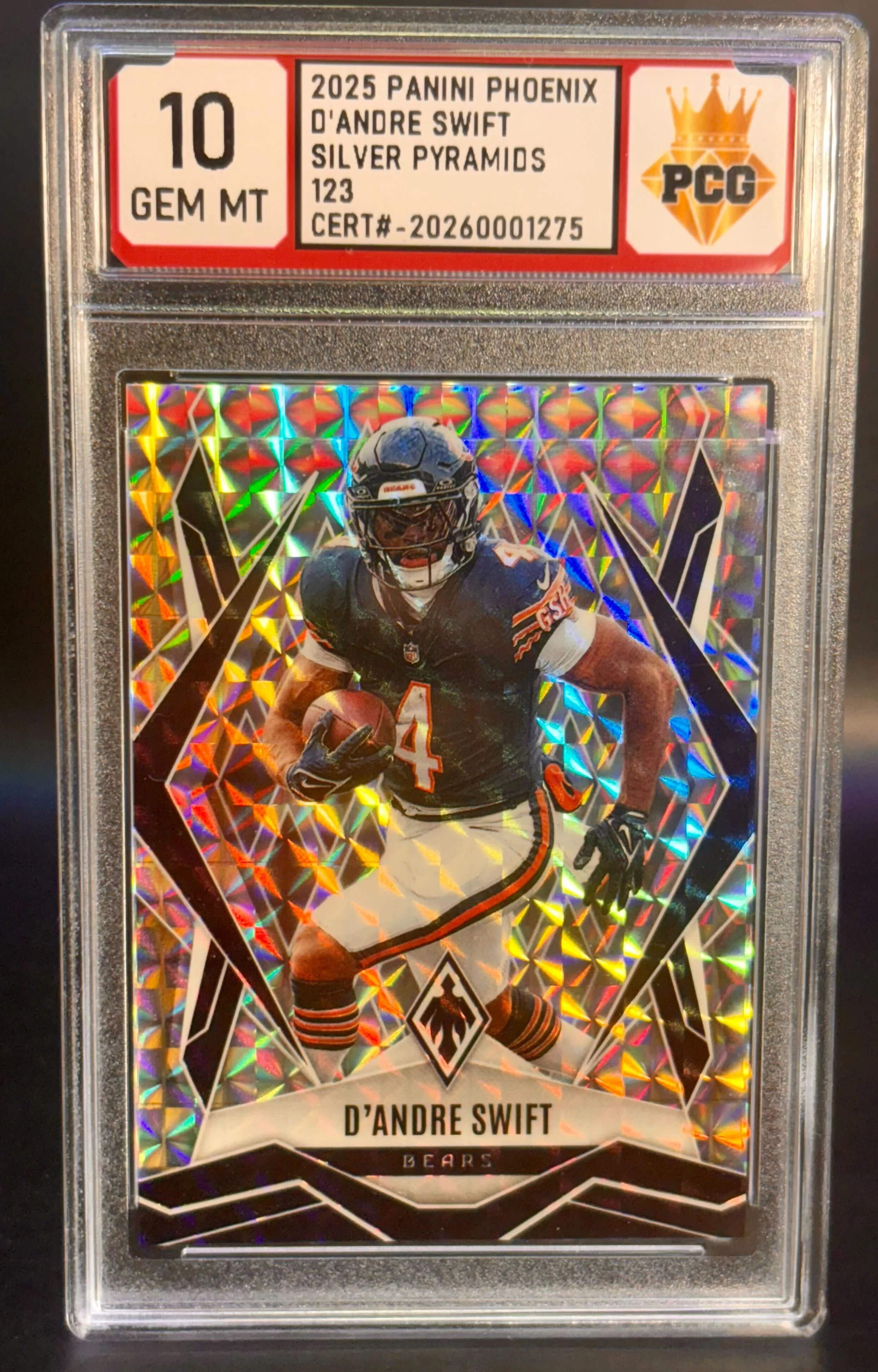 #20260001275 2025 D'ANDRE SWIFT 10 GEM MT