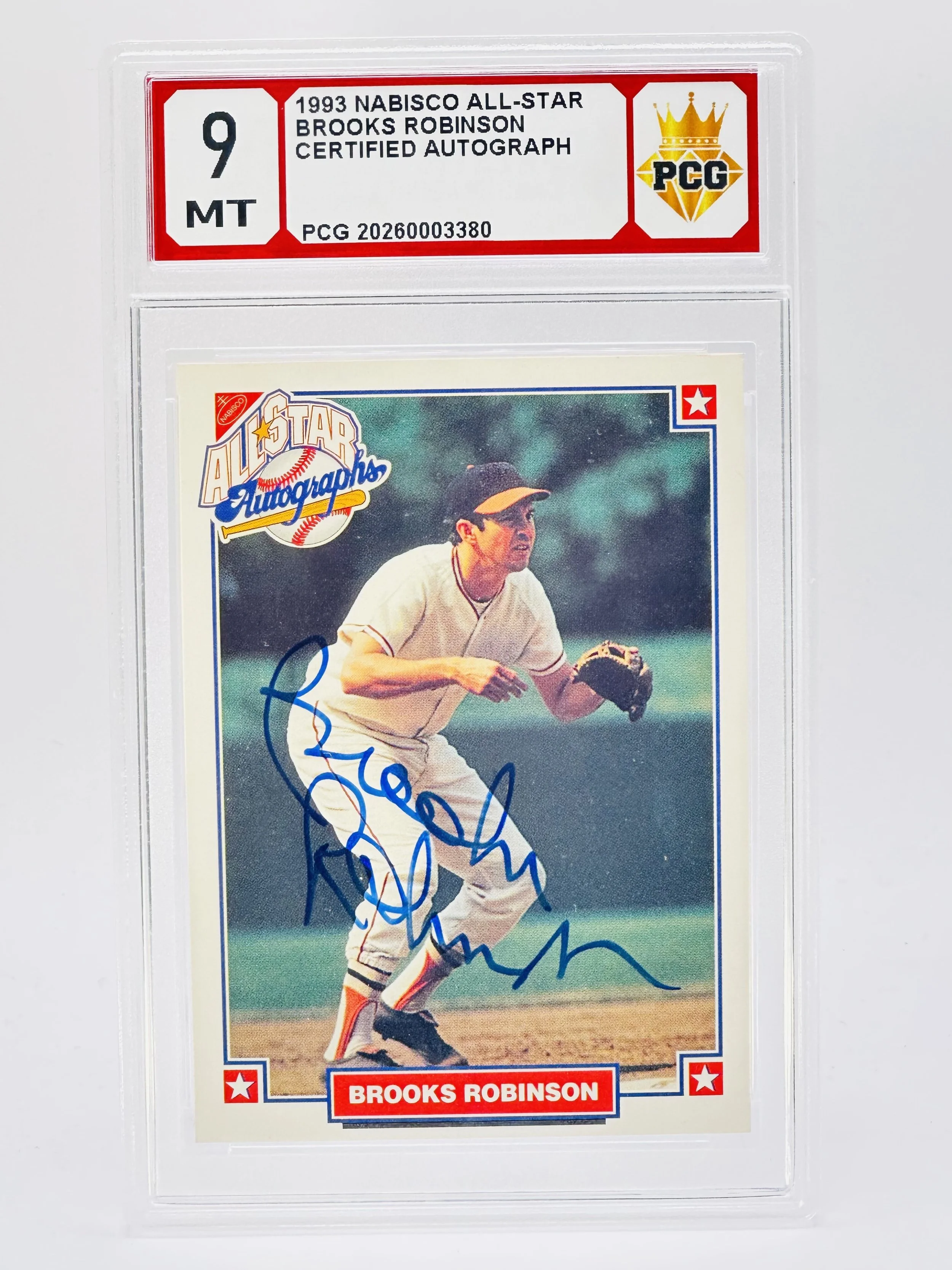 #20260003380 1993 BROOKS ROBINSON 9 MT